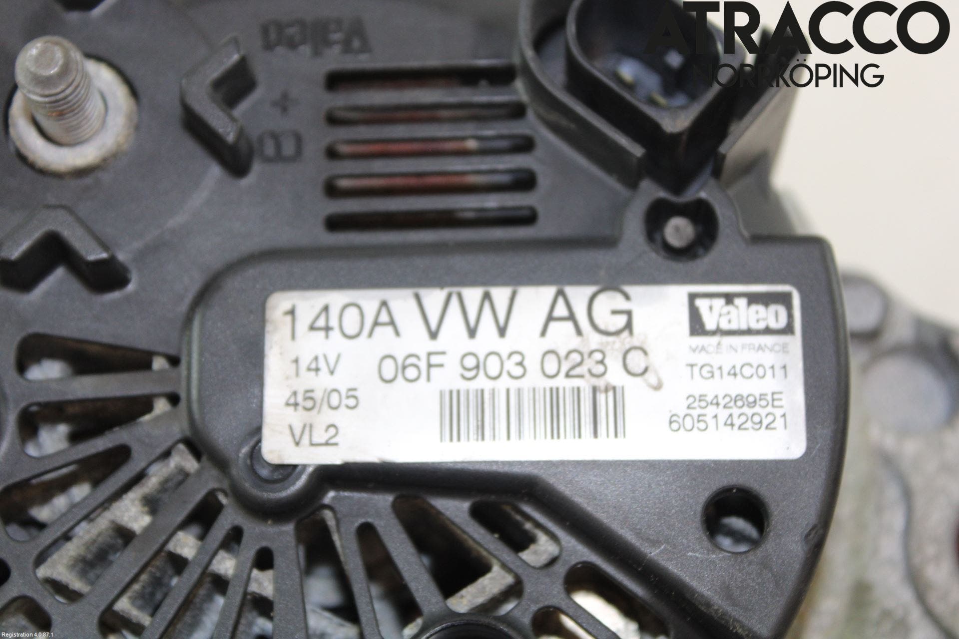 Audi A3/S3 05-13 Generator