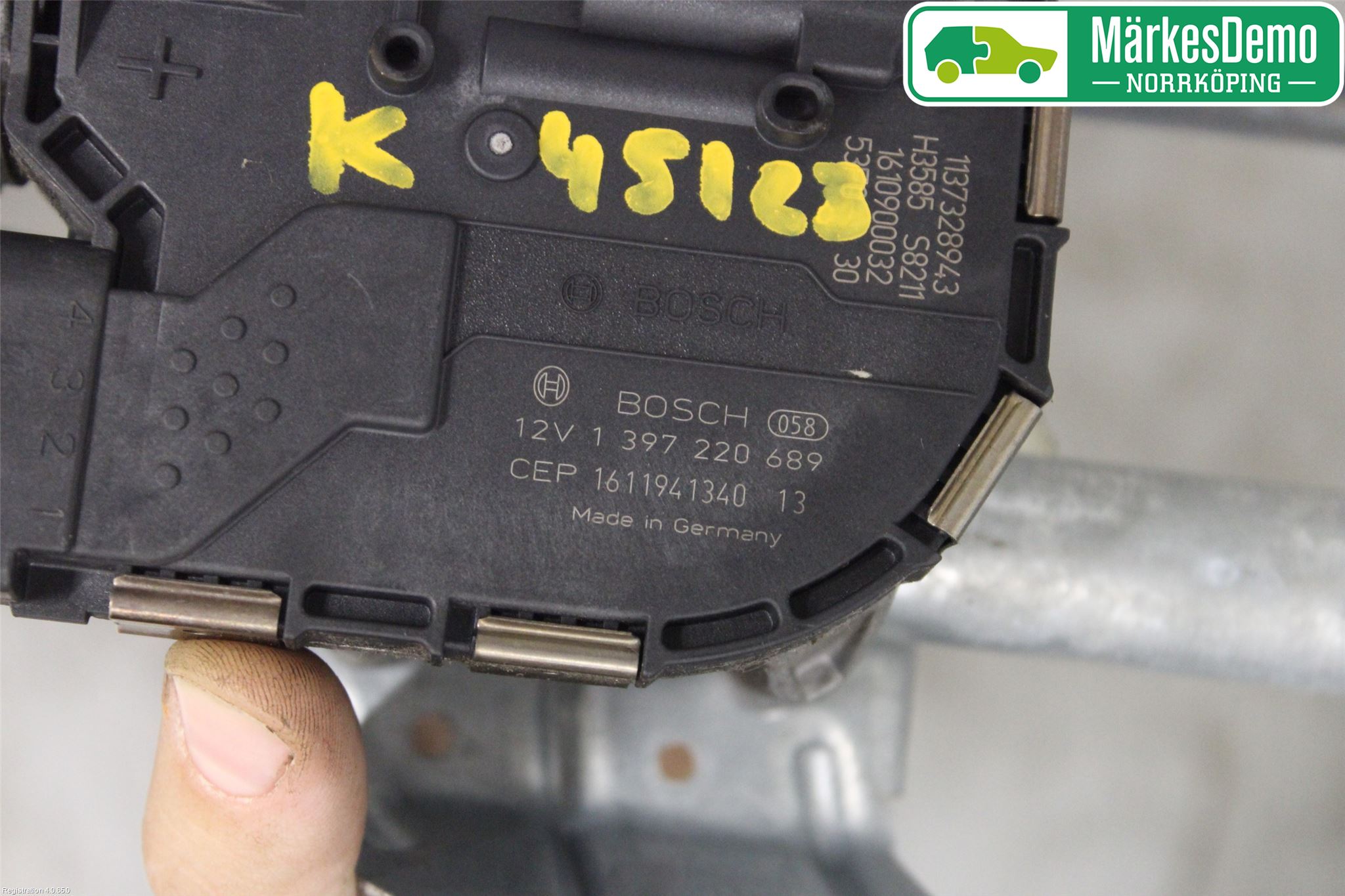 Seat LEON 13-20 Torkarmekanism Vindruta