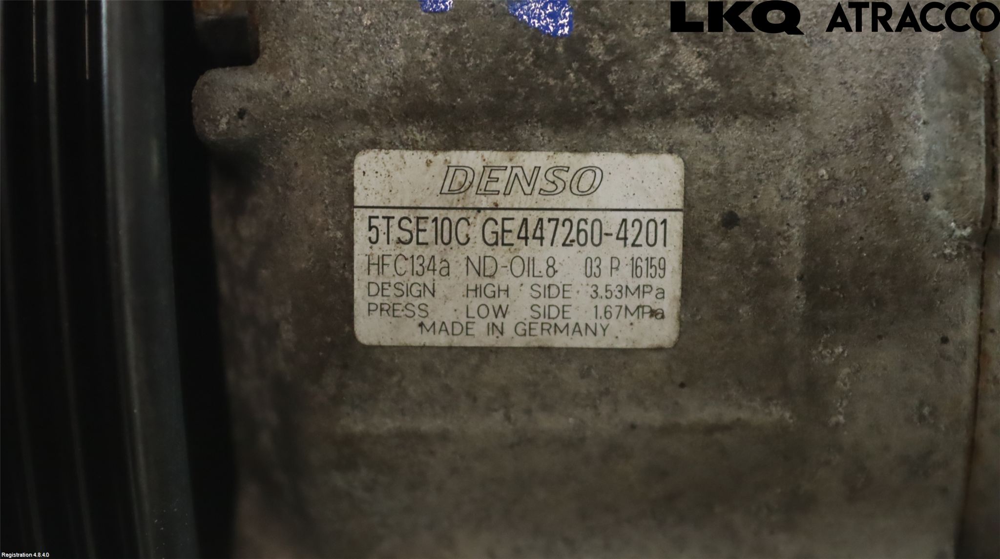 Toyota YARIS XP130 12-14 Ac Kompressor