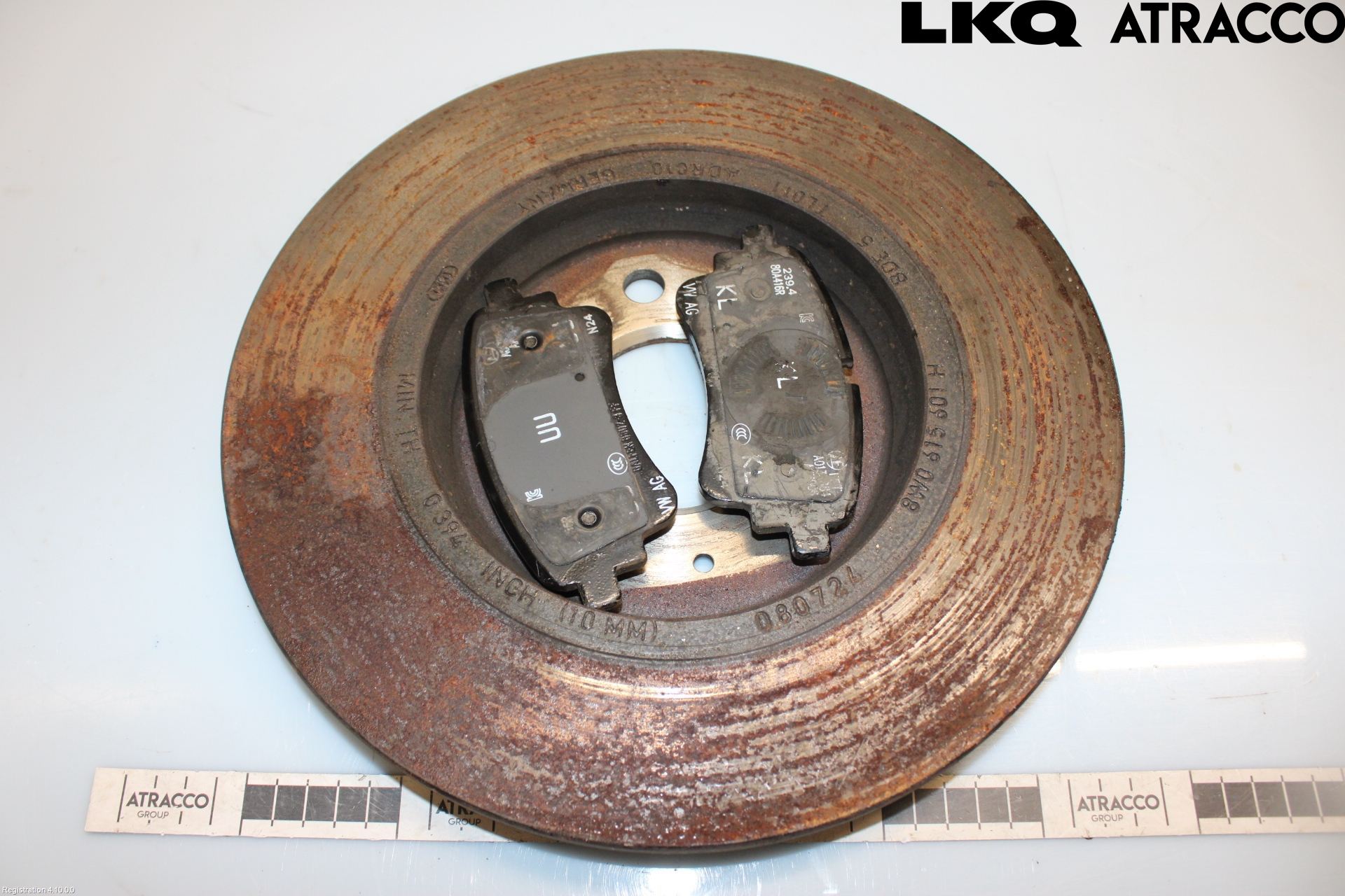 Audi A6 F2/C8 19- Bromsskiva Bak