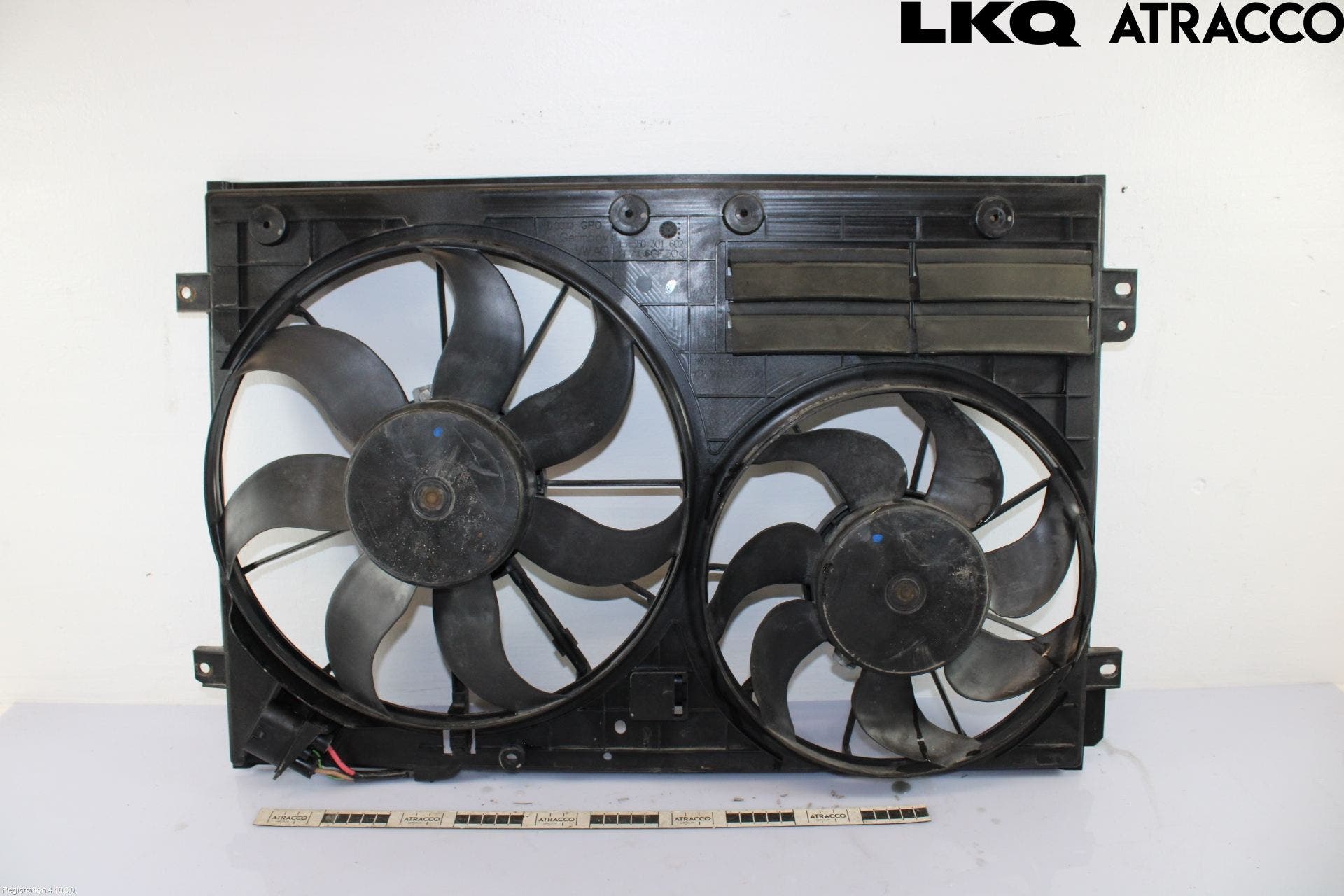 Volkswagen VW PASSAT 11-14 Kylfläkt El