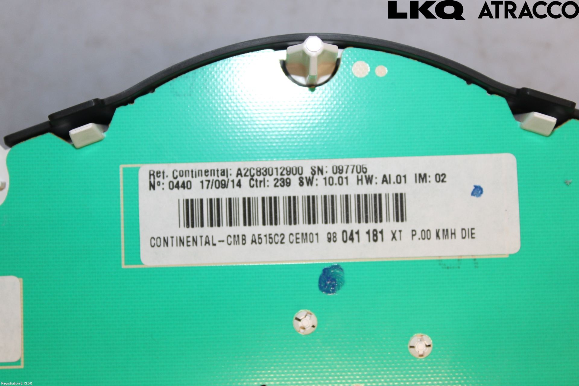 Citroen C3 10-17 Instrument Komb