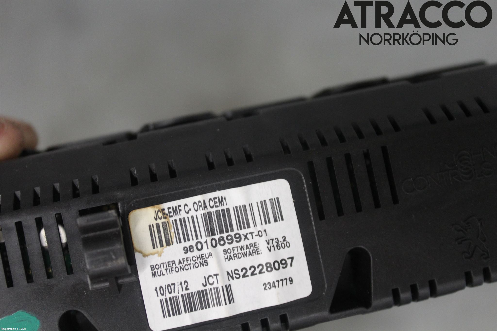 Citroen C3 10-17 Färddator