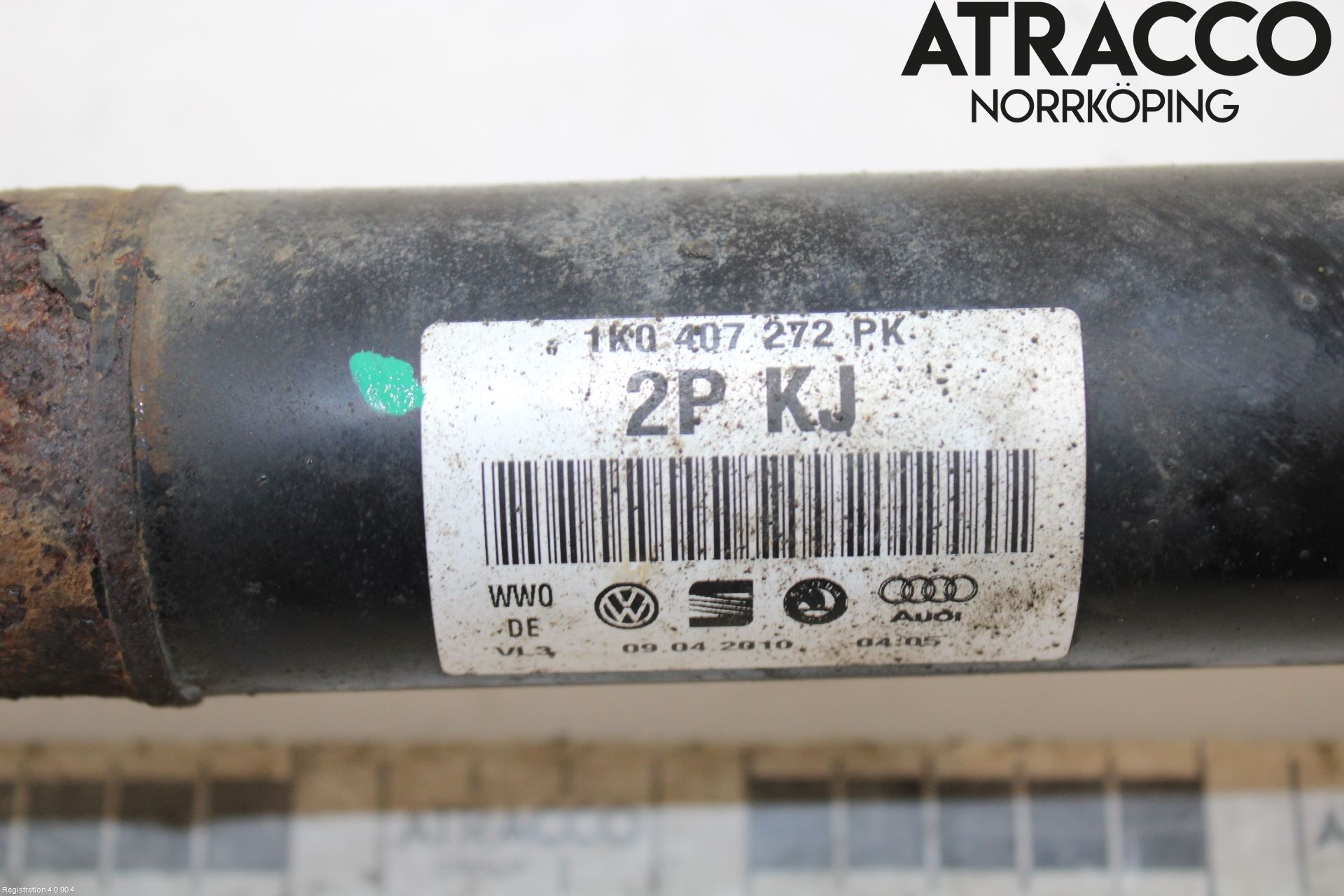 Volkswagen VW PASSAT 05-11 Drivaxel Fram Höger