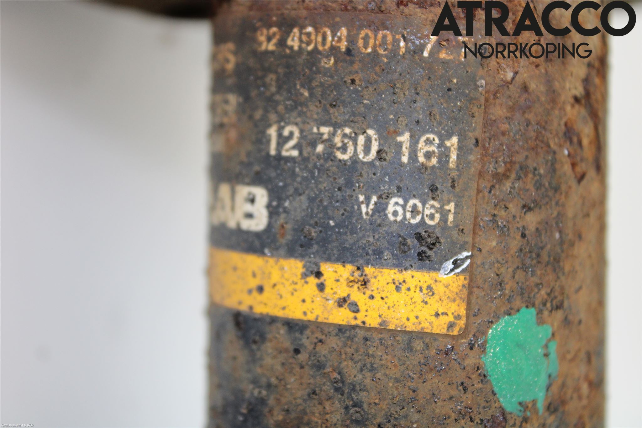 Saab 9-5     06-10 Fjäderben Fram Höger