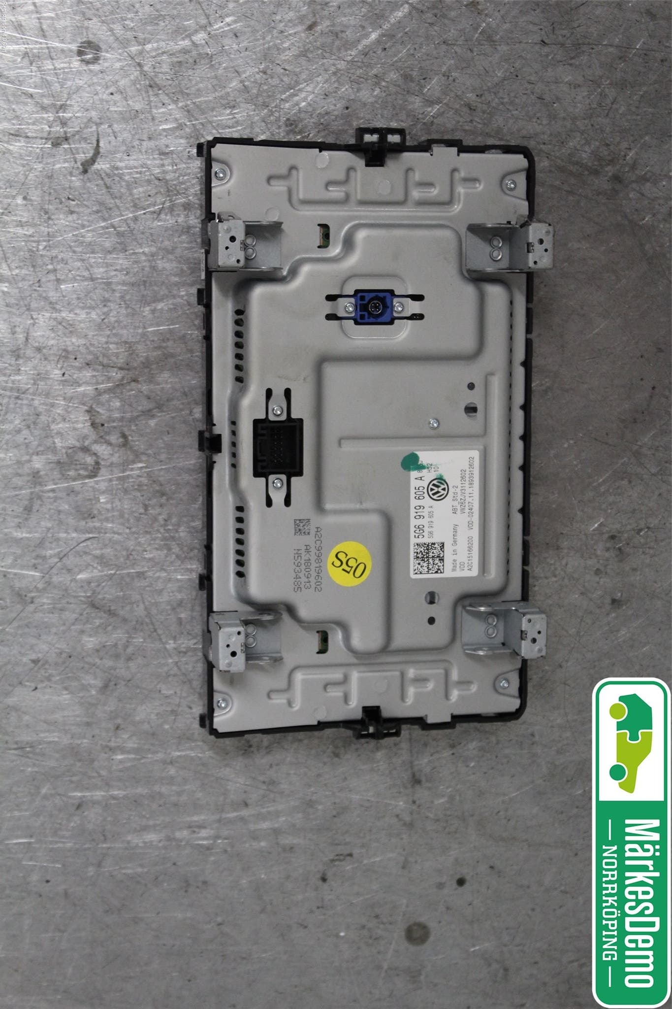 Volkswagen VW GOLF / E-GOLF VII 13-20 Multifunktionsdisplay