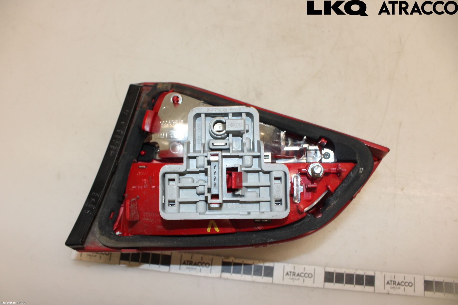 Audi A4/S4 08-11 Bakljus Lucka Vä