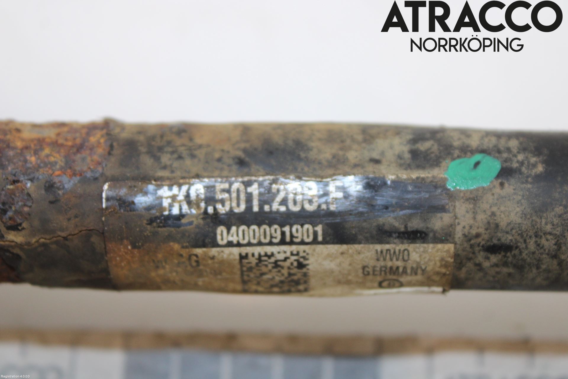 Audi Q3 8U 12-18 Drivaxel Bak Vänster