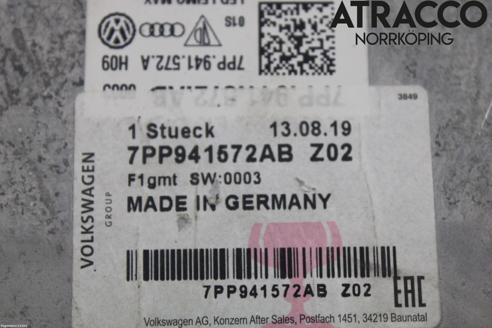 Volkswagen VW TIGUAN 16-24 Styrenhet Strålkastare