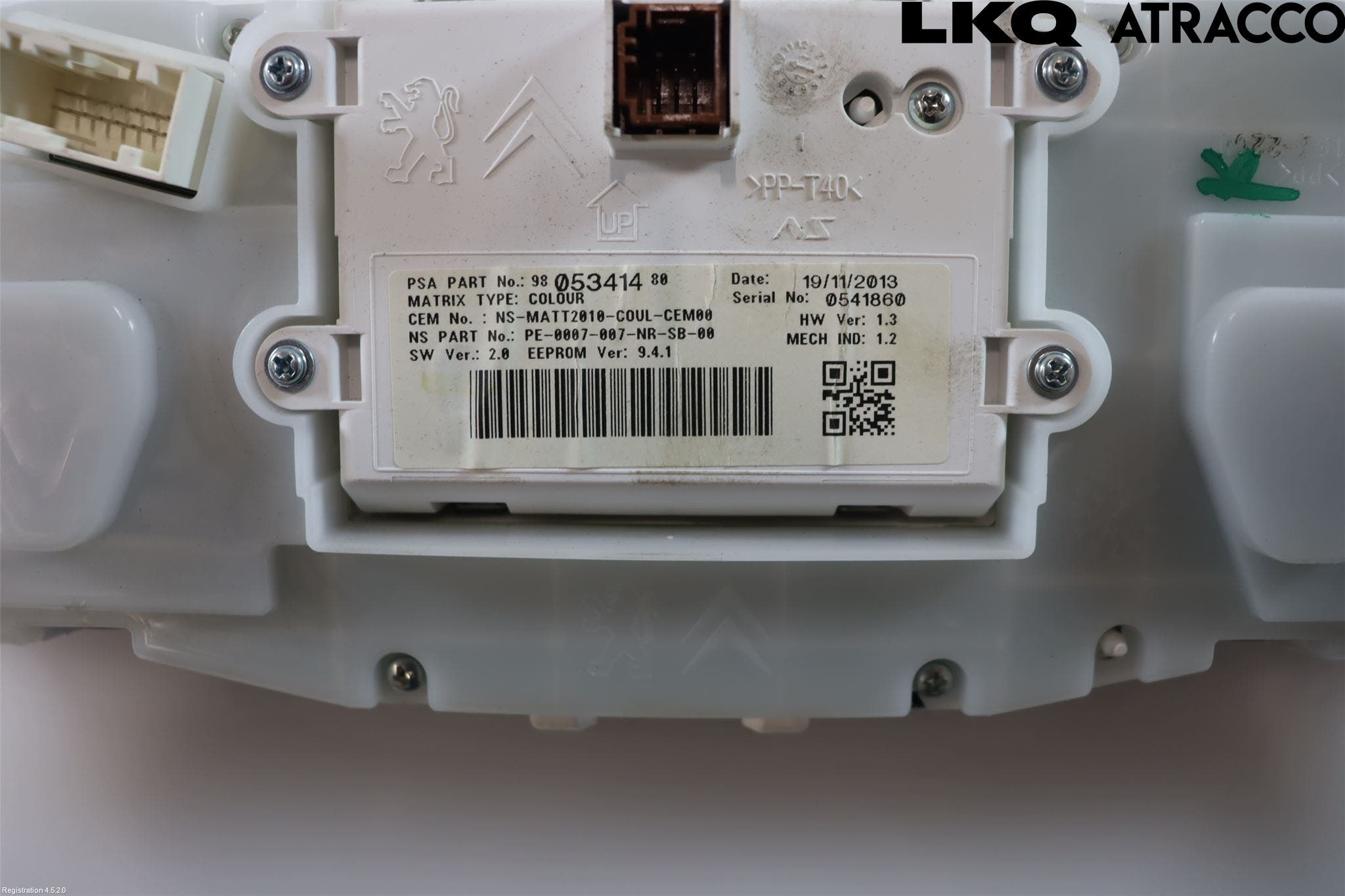 Peugeot 2008 13-20 Instrument Komb