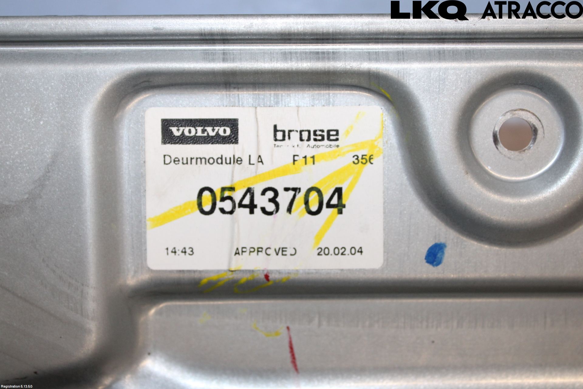 Volvo S40 04-07 Fönsterhiss El Kompl