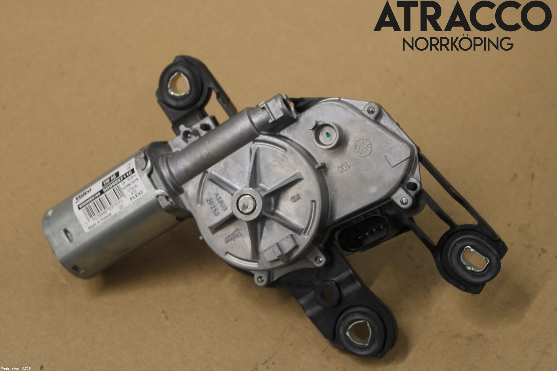 Cupra ATECA 19- Torkarmotor Baklucka