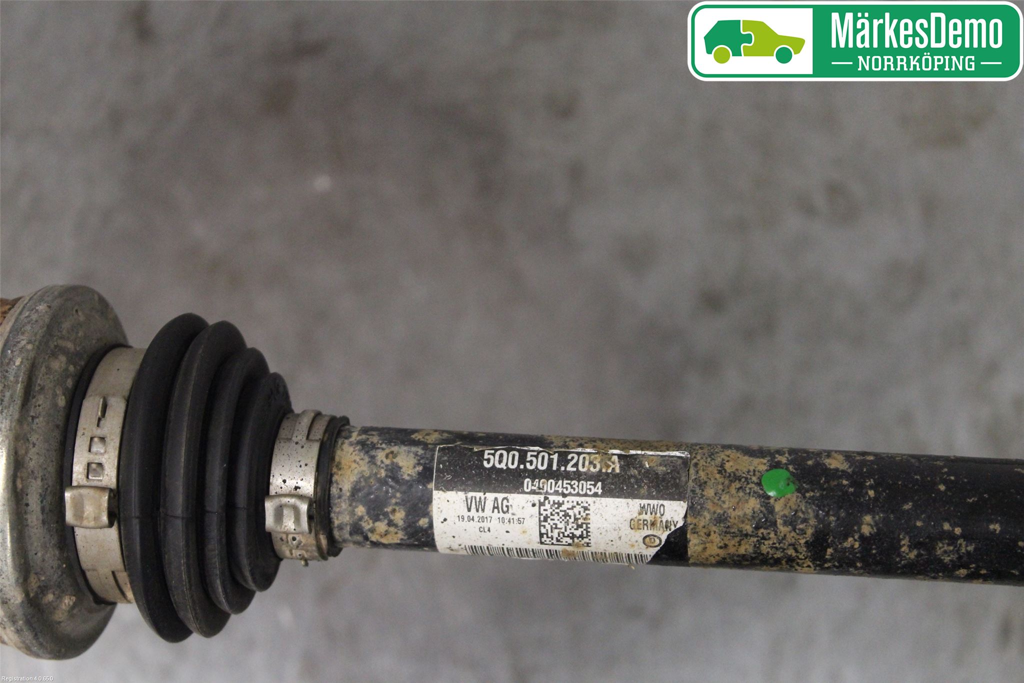 Volkswagen VW GOLF / E-GOLF VII 13-20 Drivaxel Bak Vänster