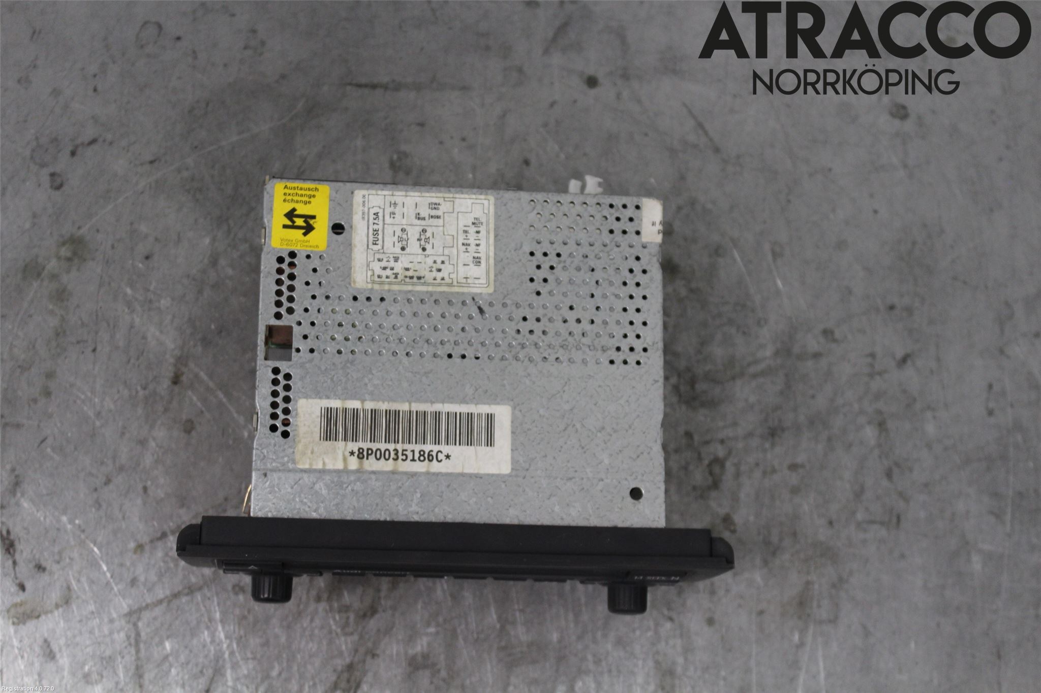 Audi A3/S3     04-05 Cd Radio - Multimediapanel