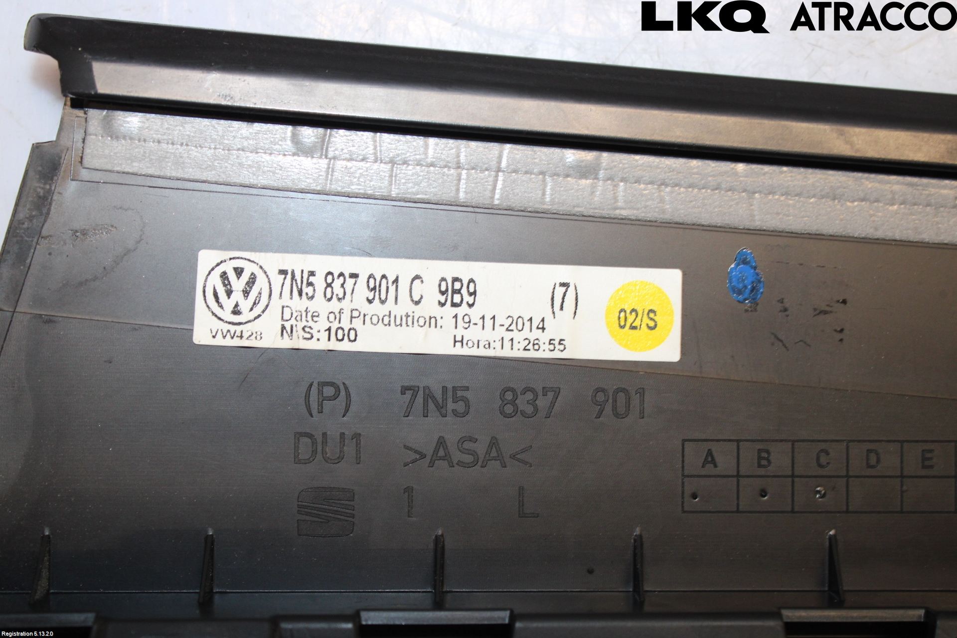 Seat ALHAMBRA 11- Dörr Dekorlist Fram Vä