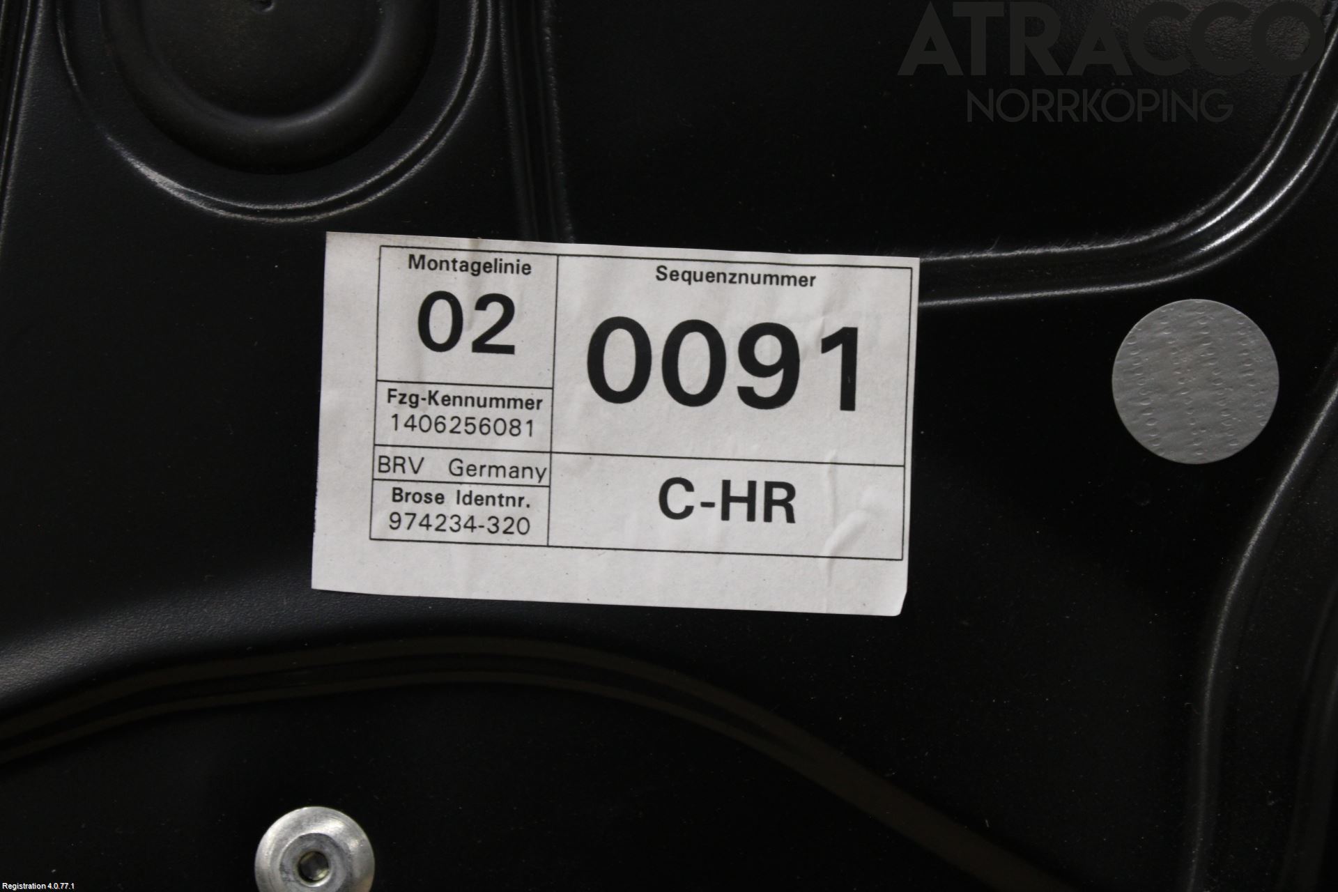 Volkswagen VW PASSAT 11-14 Fönsterhiss El Kompl