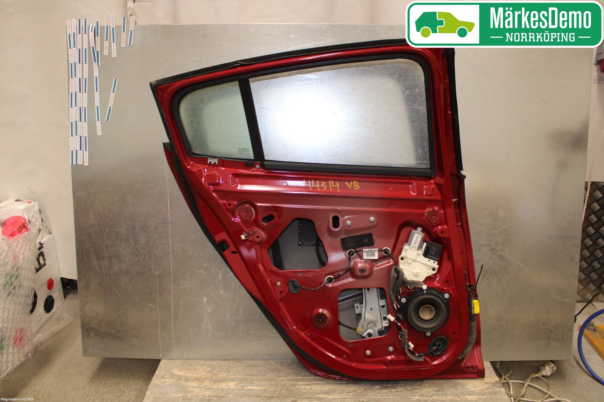 Renault MEGANE III 09-15 Dörr Bak Vänster