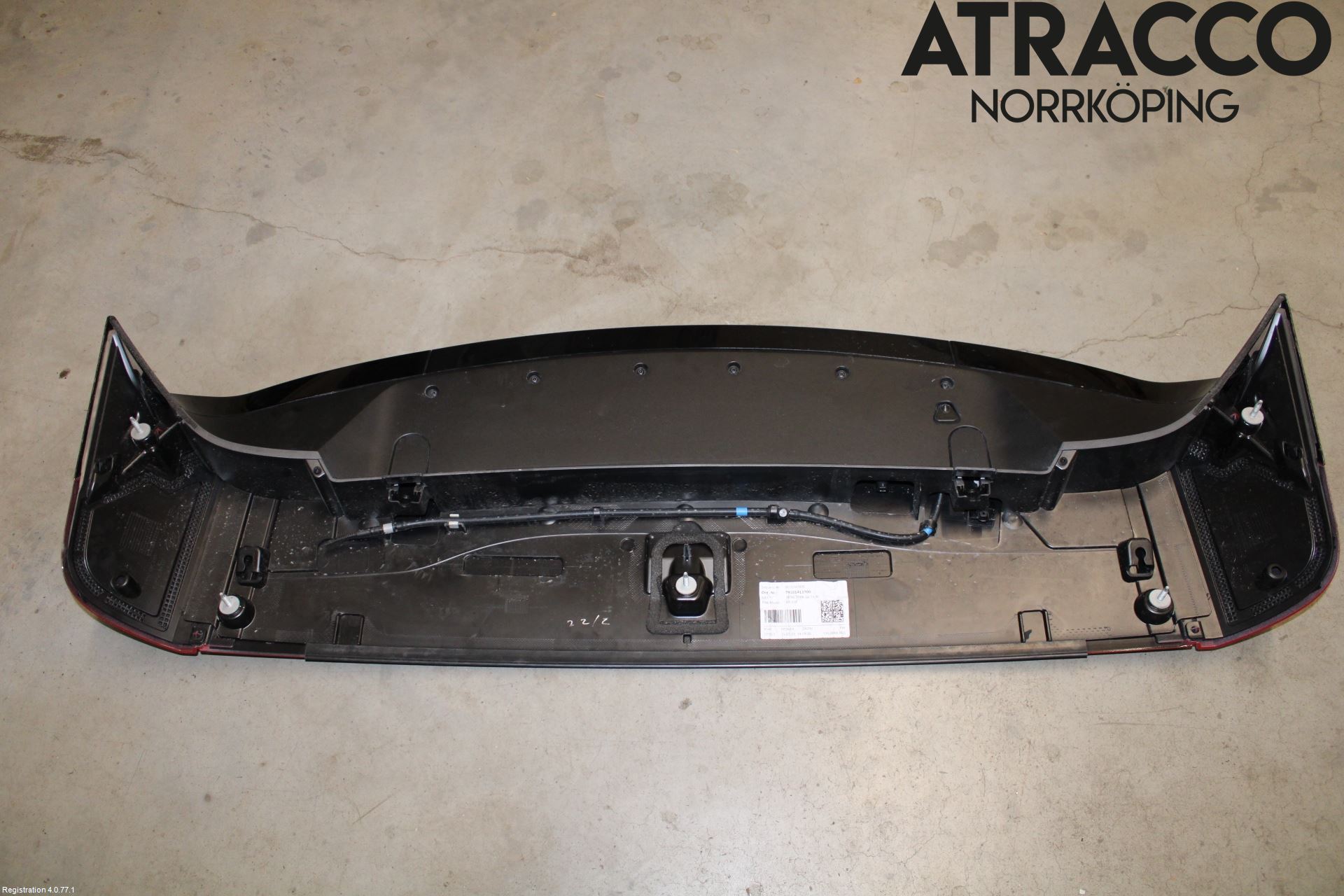 Jaguar E-PACE 17- Spoiler Baklucka