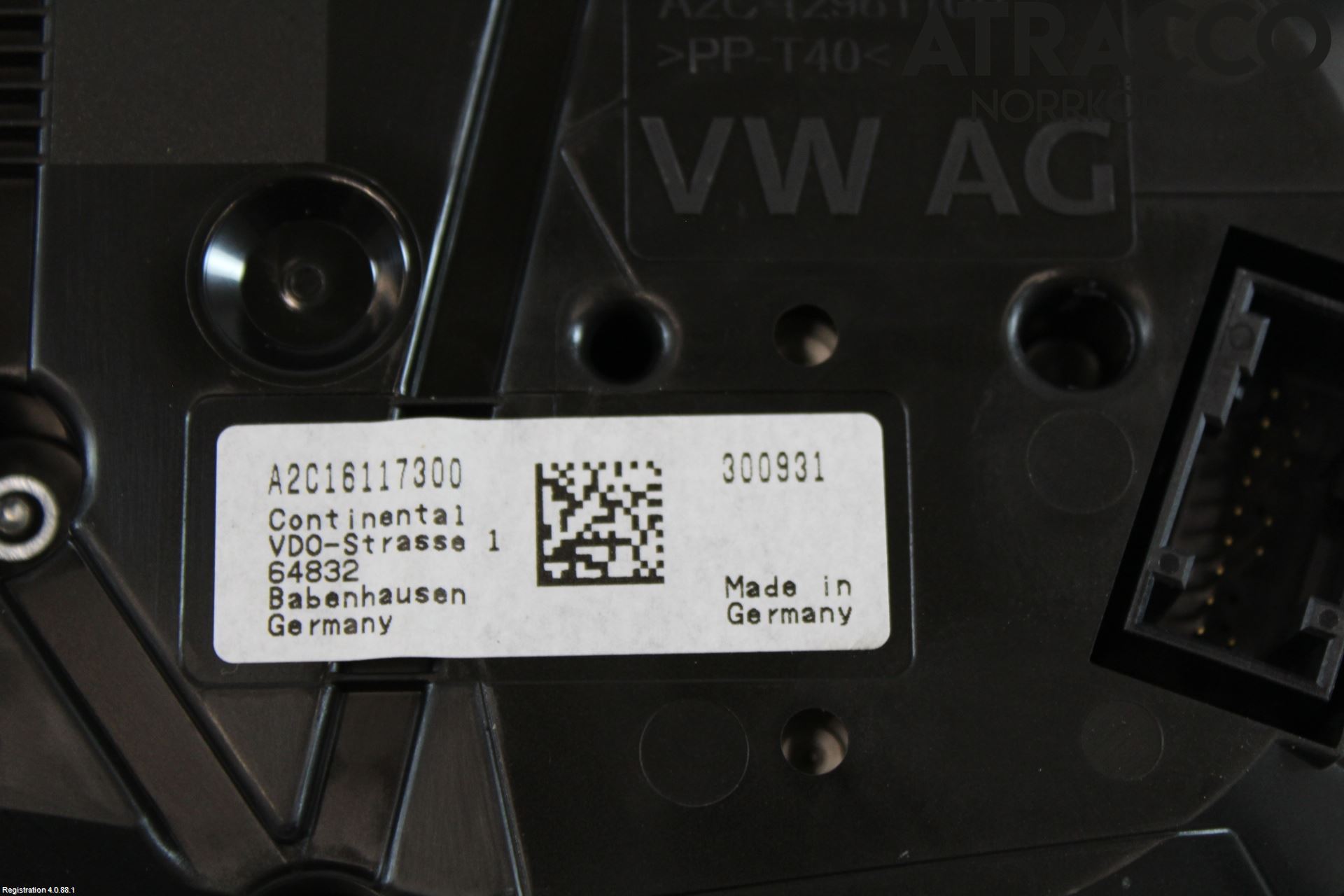 Volkswagen VW GOLF / E-GOLF VII 13-20 Instrument Komb