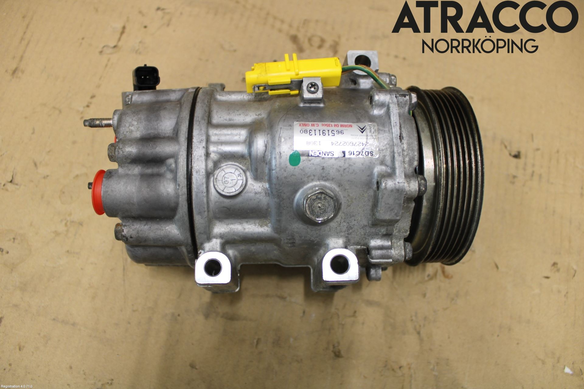 Citroen C4 PICASSO 06-13 Ac Kompressor