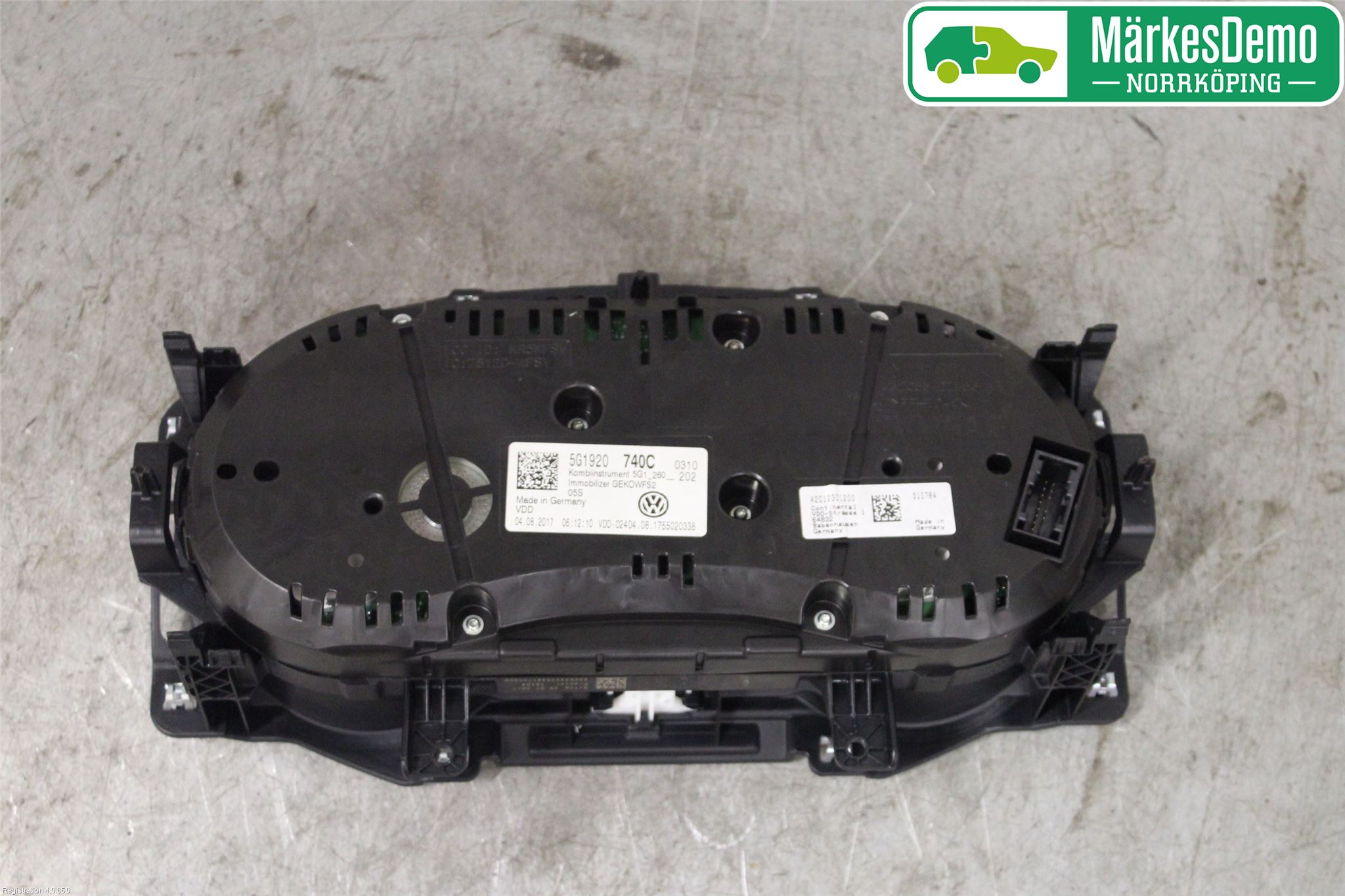 Volkswagen VW GOLF / E-GOLF VII 13-20 Instrument Komb