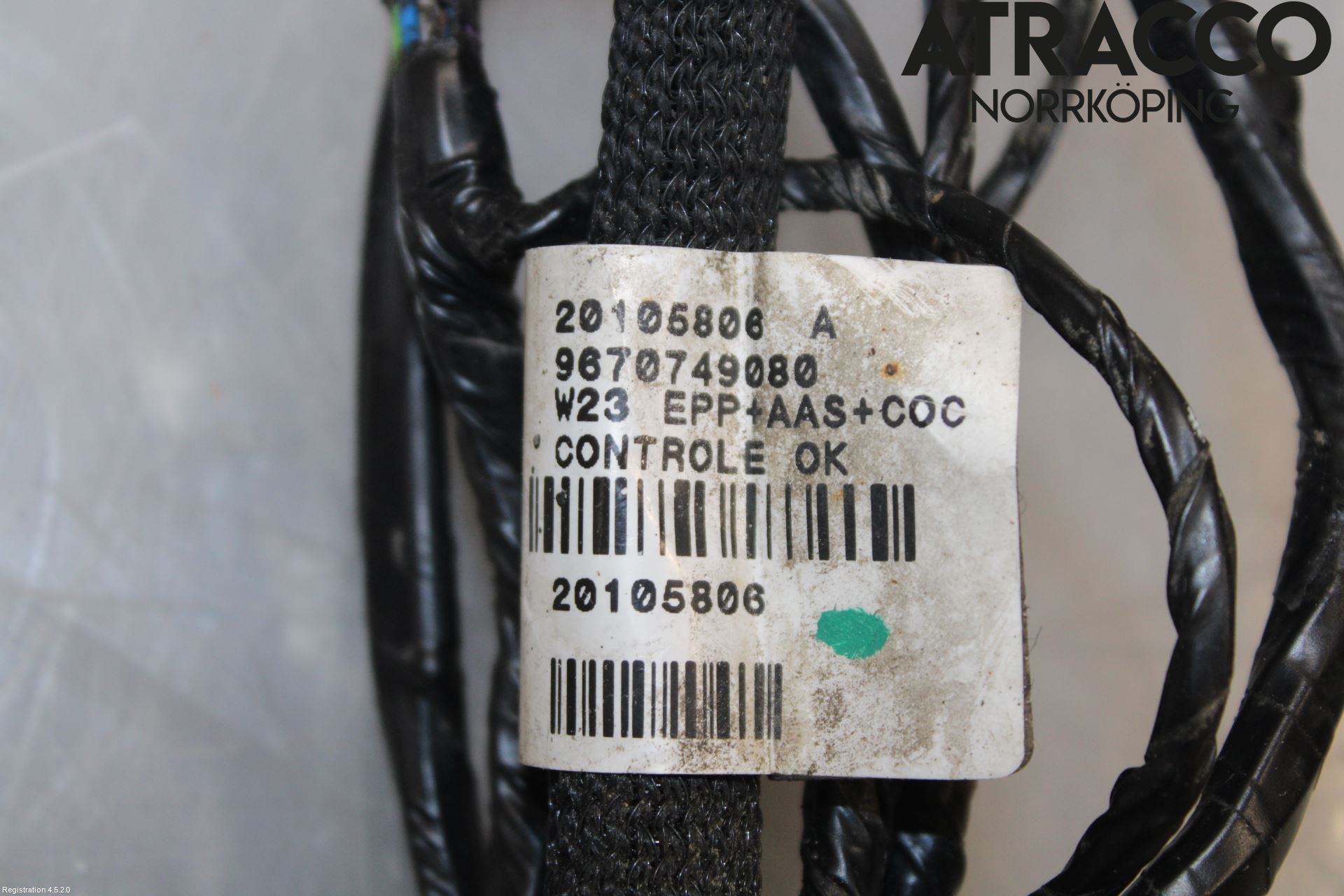 Peugeot 508 11-18 Parkeringshjälp Backsensor
