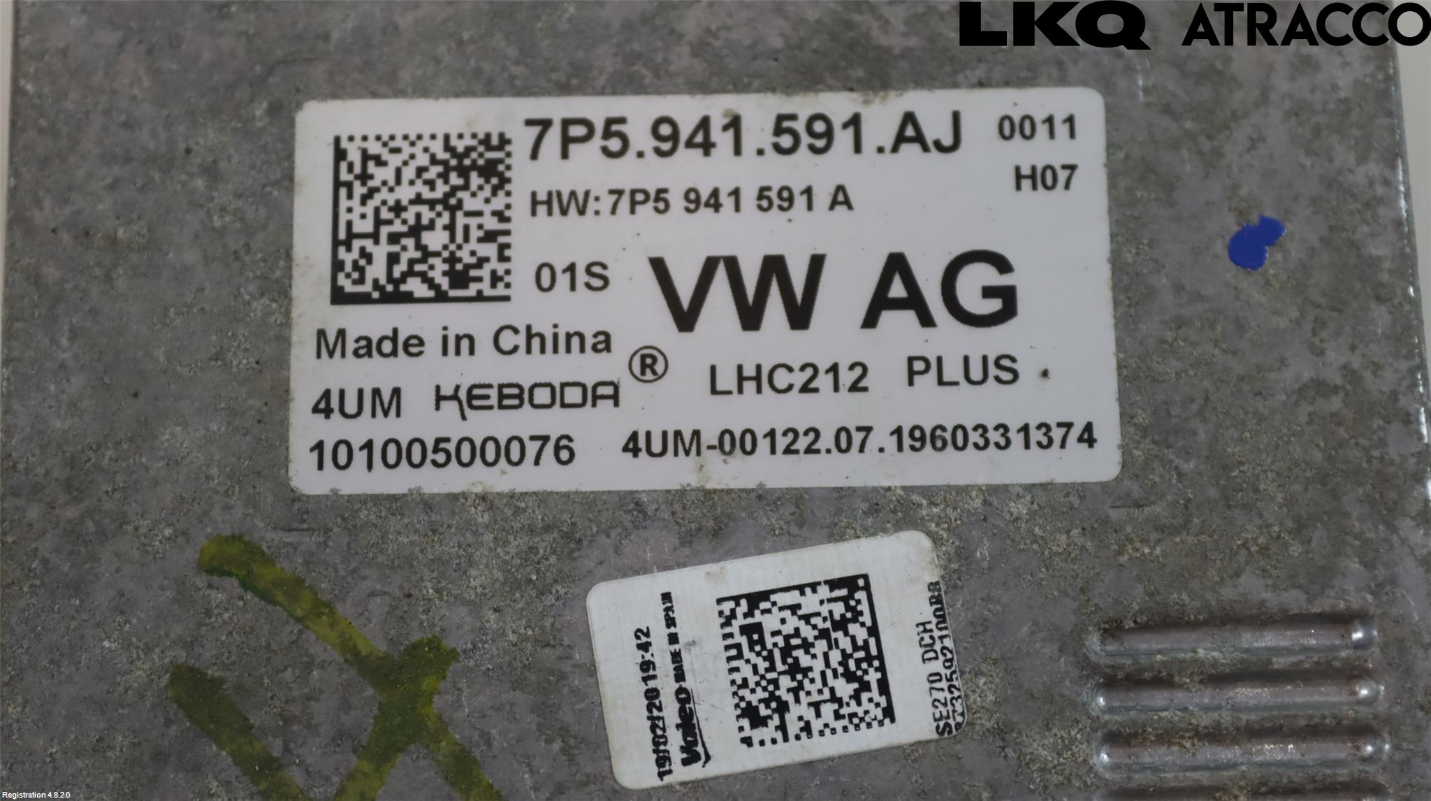 Seat IBIZA V 17-20 Styrenhet Strålkastare