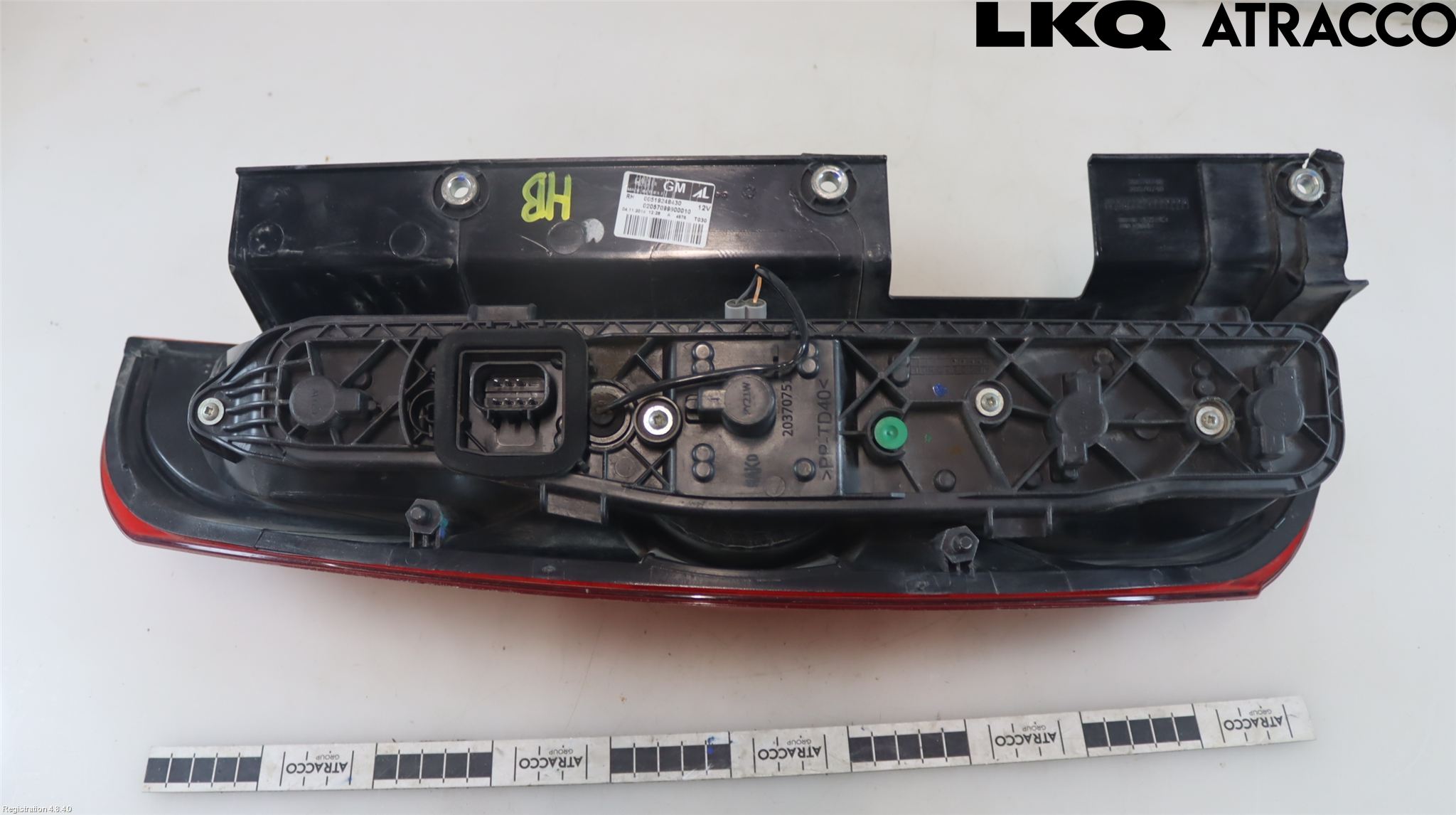 Opel COMBO D 12-18 Bakljus Höger