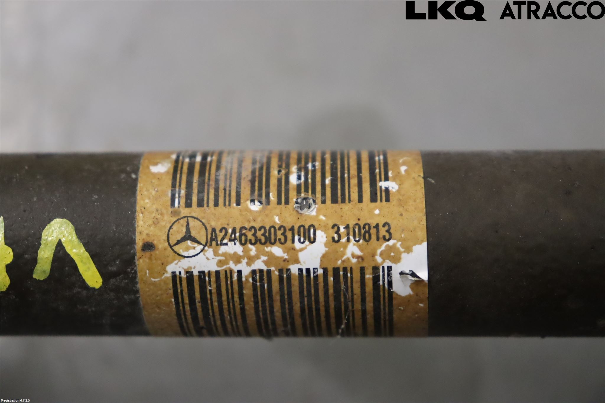 Mercedes-Benz MB B-KLASS (W246/W242) 12-19 Drivaxel Fram Vänster