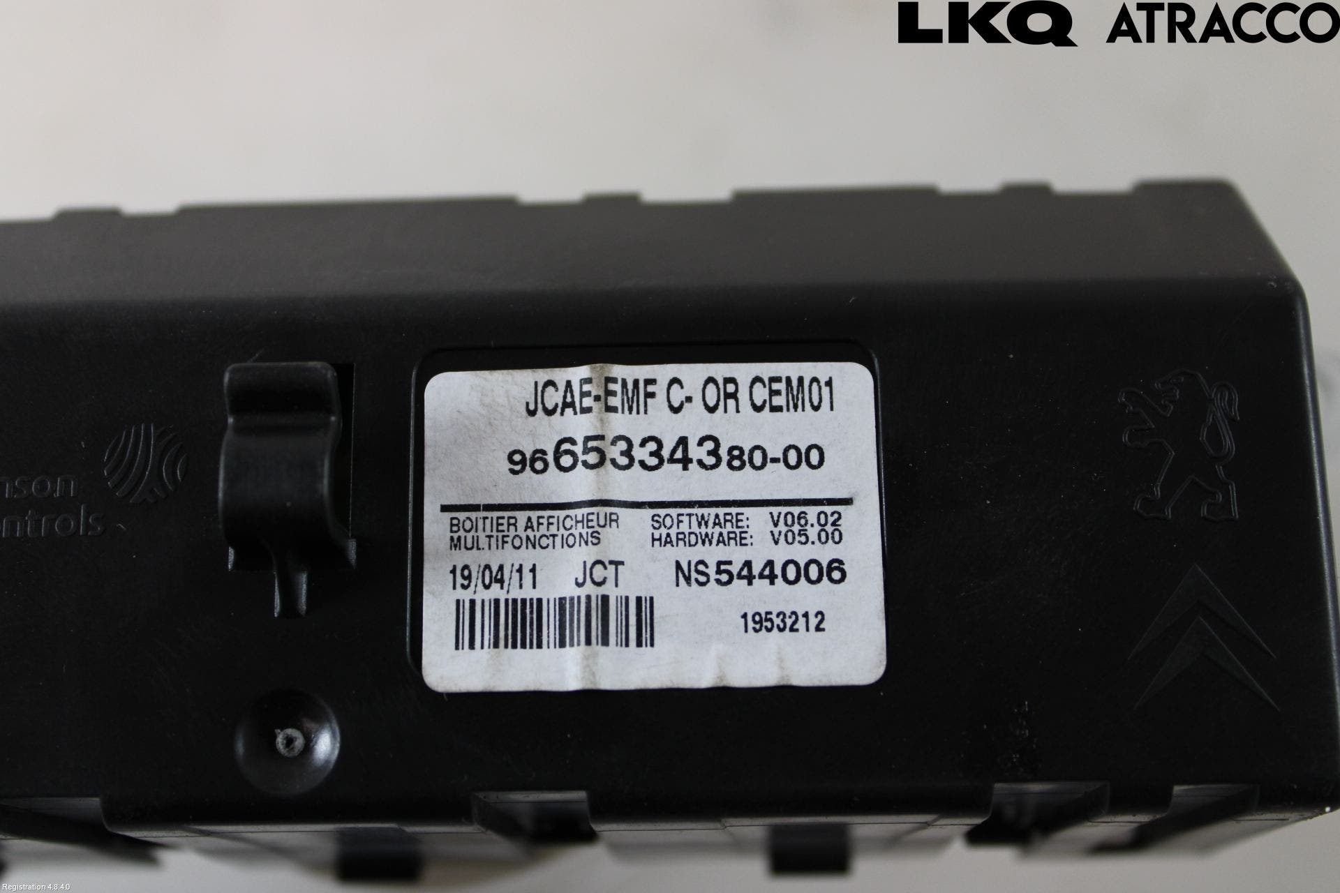 Peugeot 508 11-18 Färddator