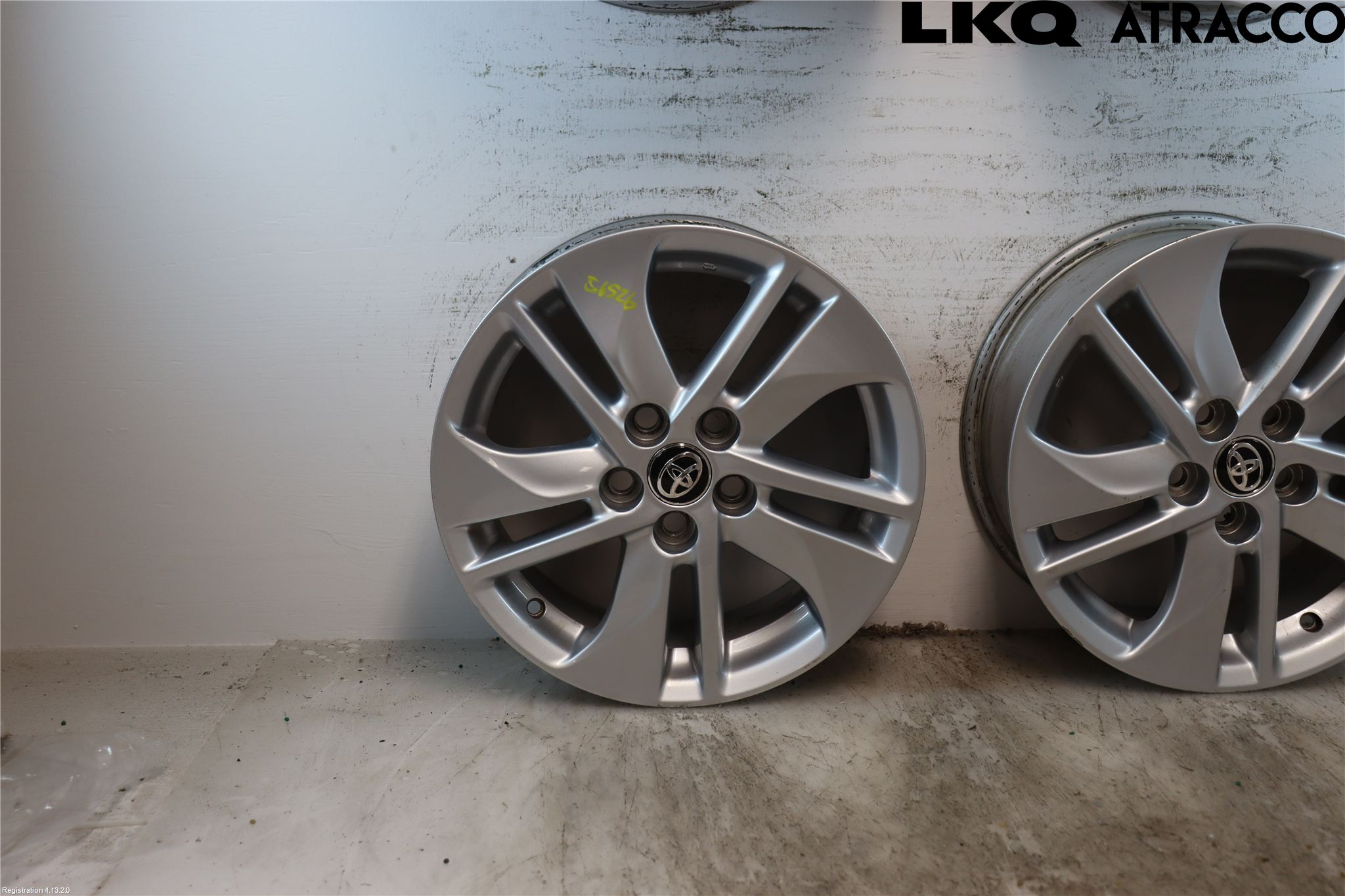 Toyota YARIS XP21 20- Fälgsats Aluminium