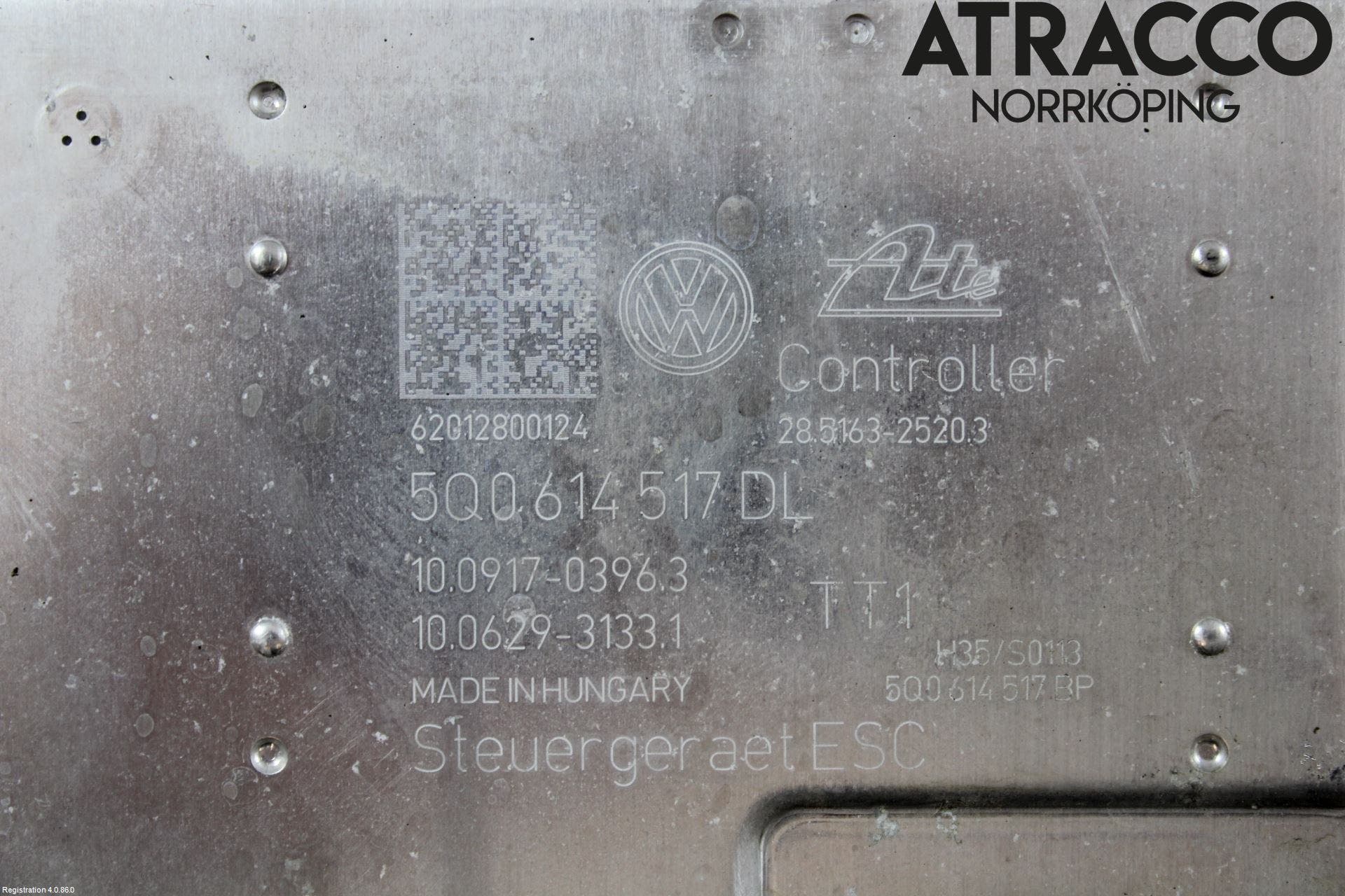 Volkswagen VW GOLF / E-GOLF VII 13-20 Abs Hydraulaggregat