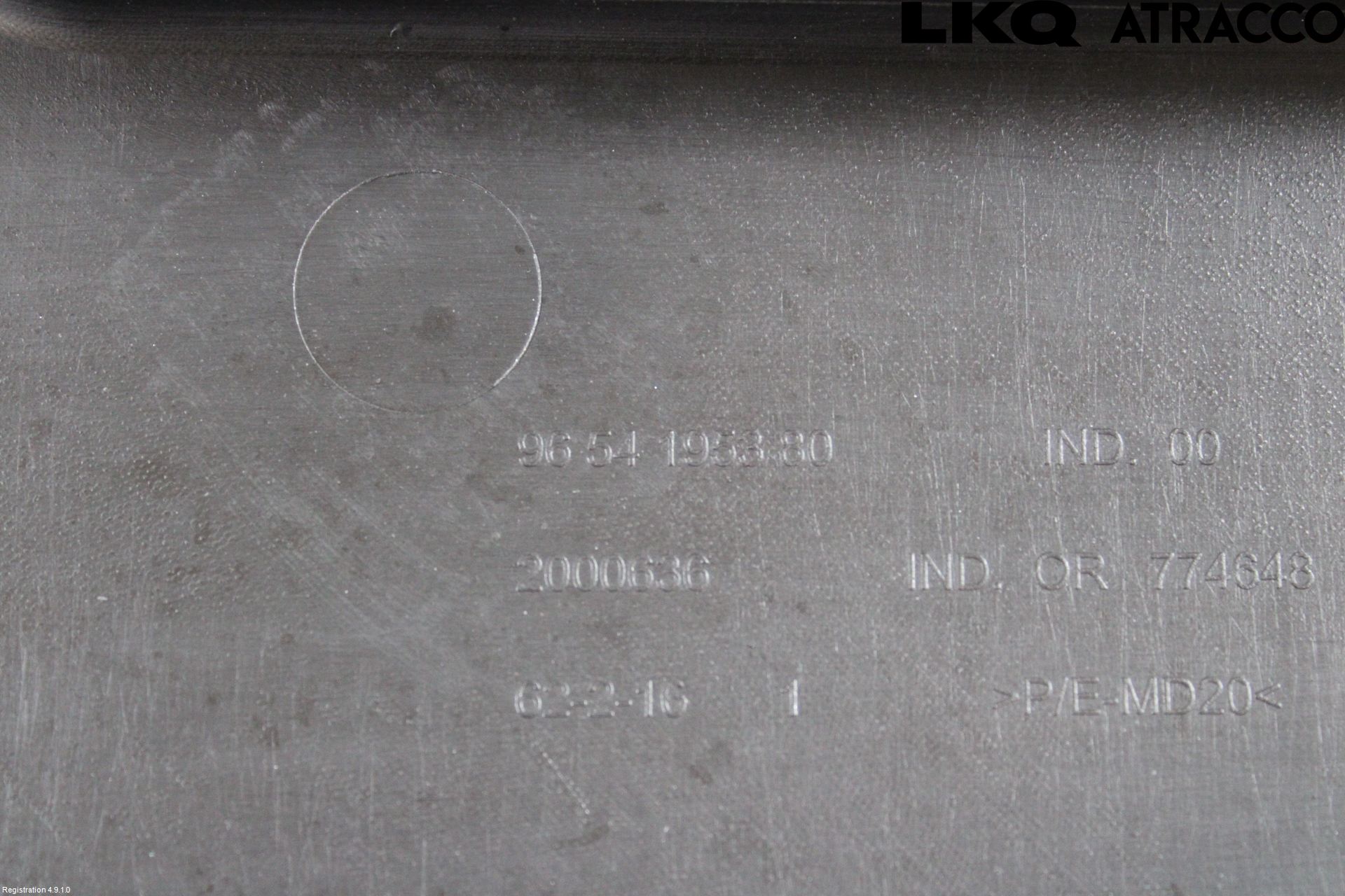 Citroen C4 PICASSO 06-13 Täckplast Front