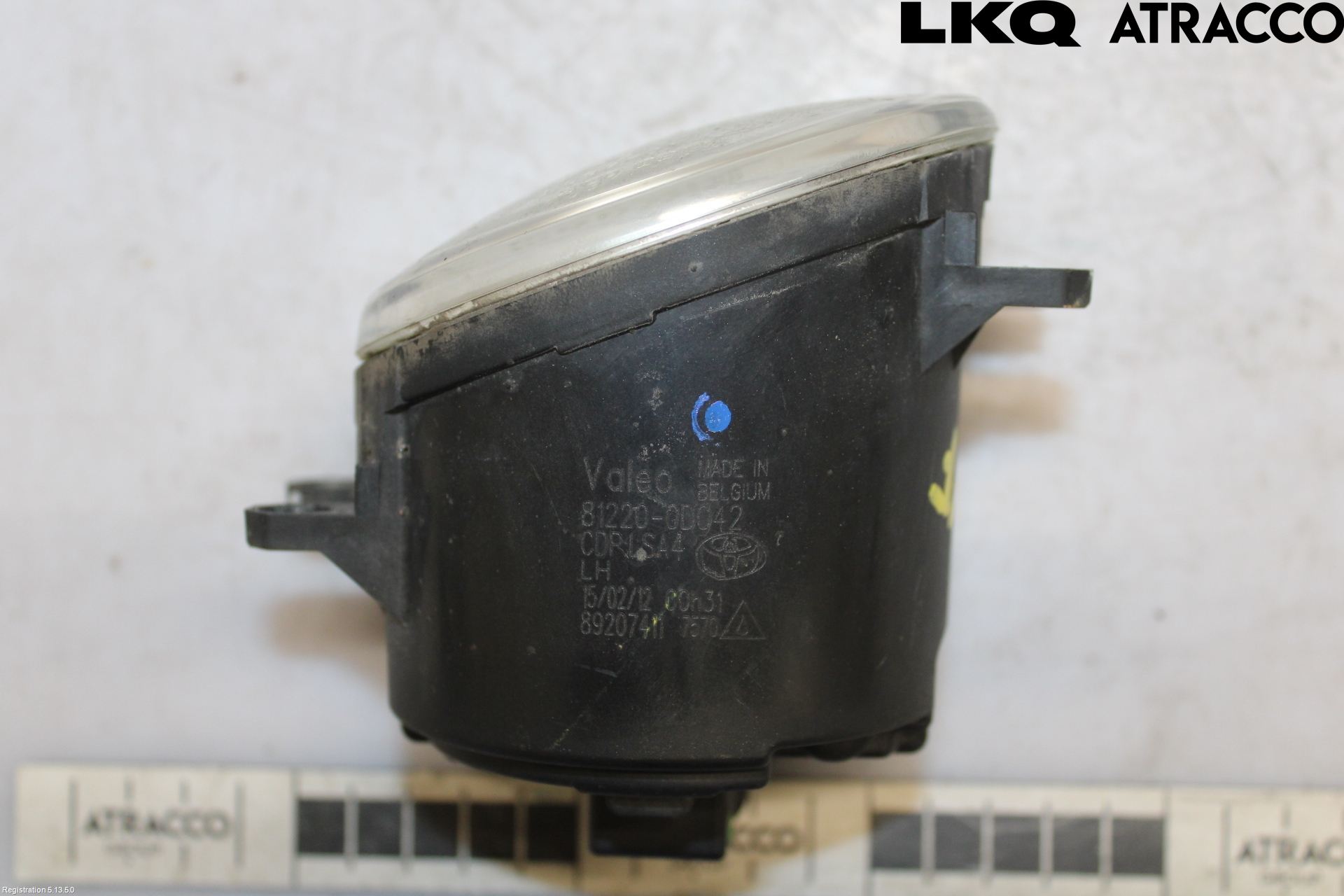 Toyota YARIS XP130 12-14 Dimljus-Varselljus Fram