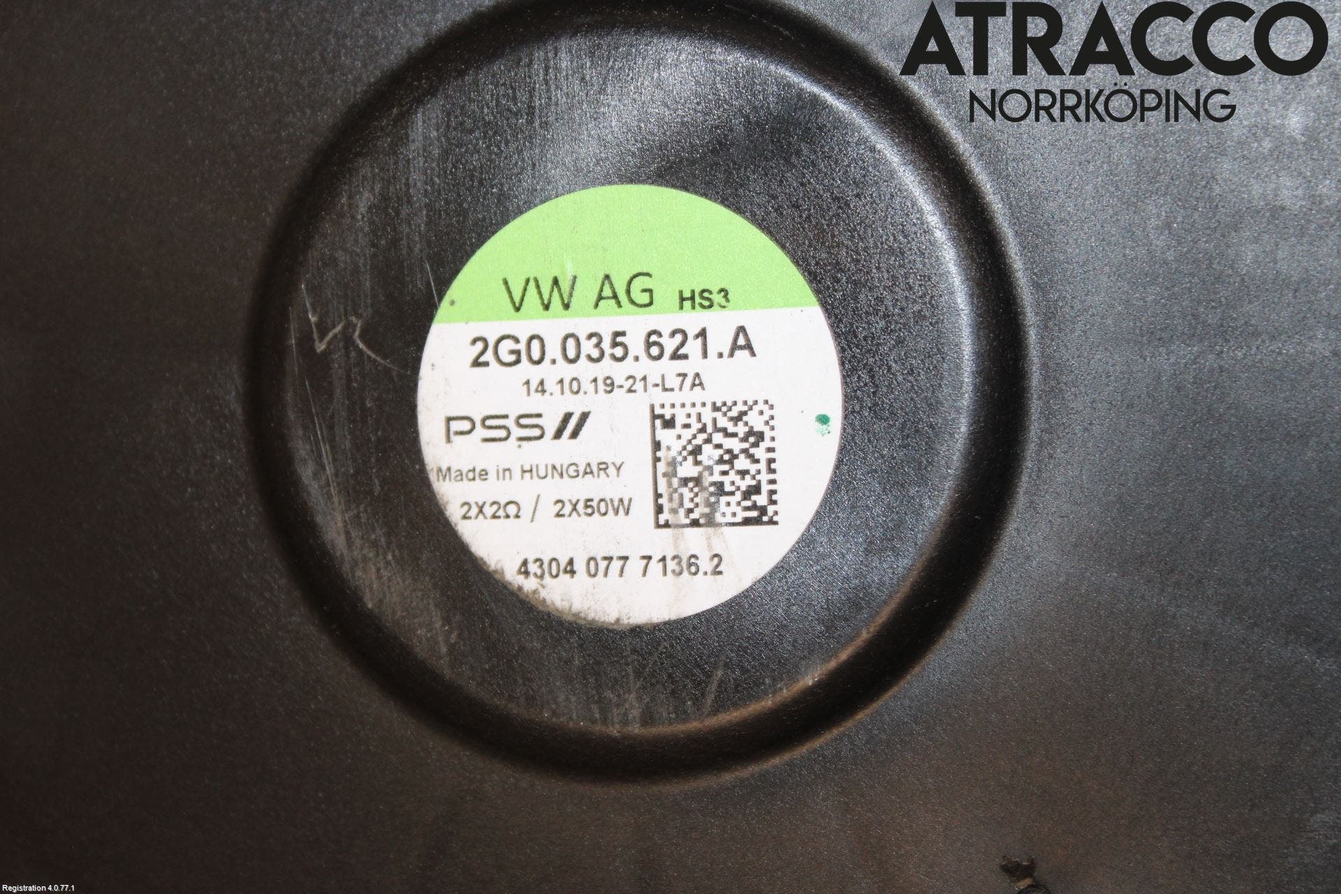 Volkswagen VW T-CROSS 19- Högtalare