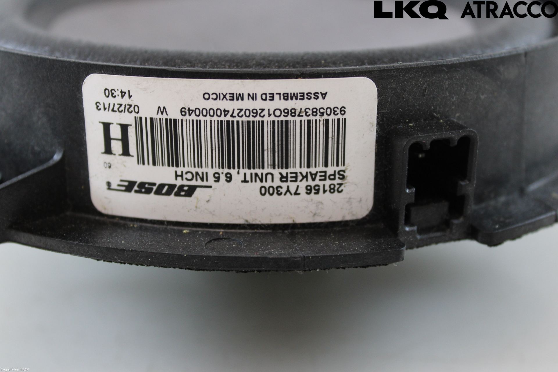 Nissan QASHQAI 10-14 Högtalare