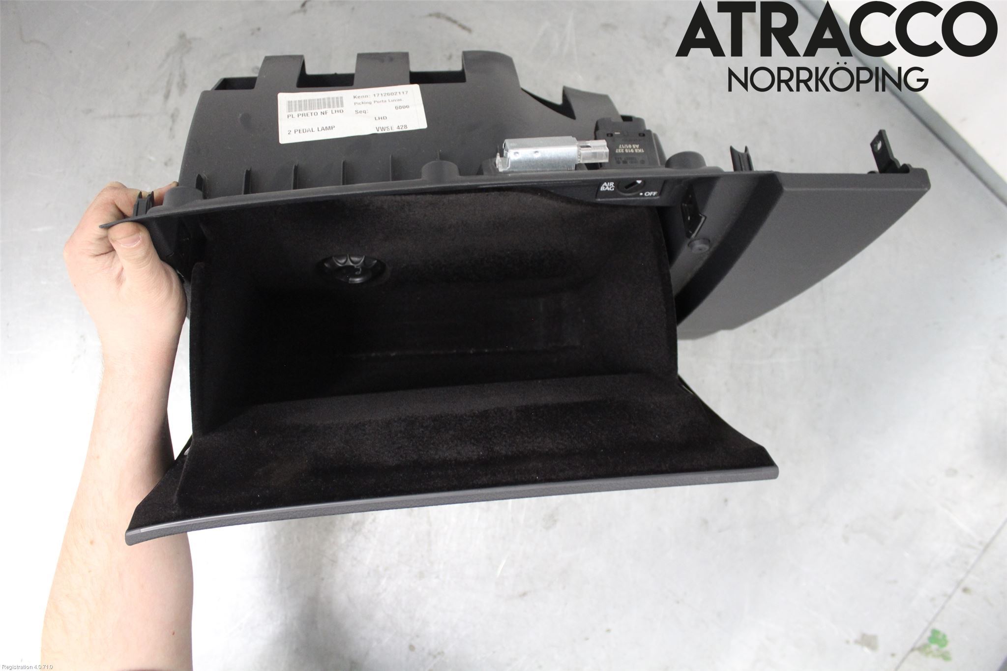 Volkswagen VW SHARAN 11- Handskfack