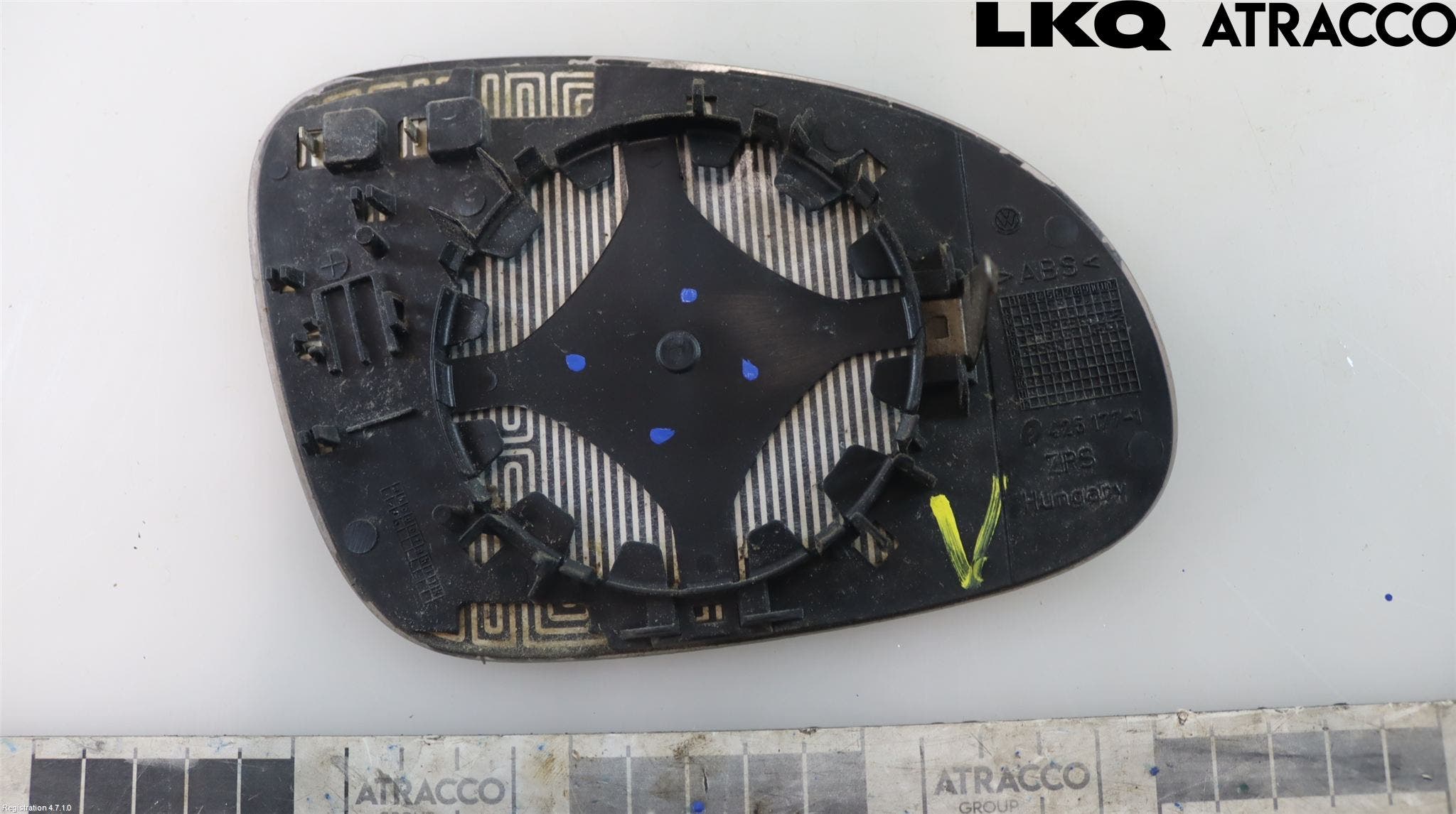 Volkswagen VW GOLF V 04-09 Spegelglas Vä