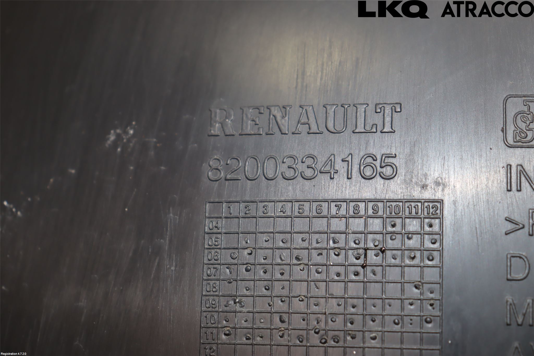 Renault CLIO III  09-12 Skärm Inner