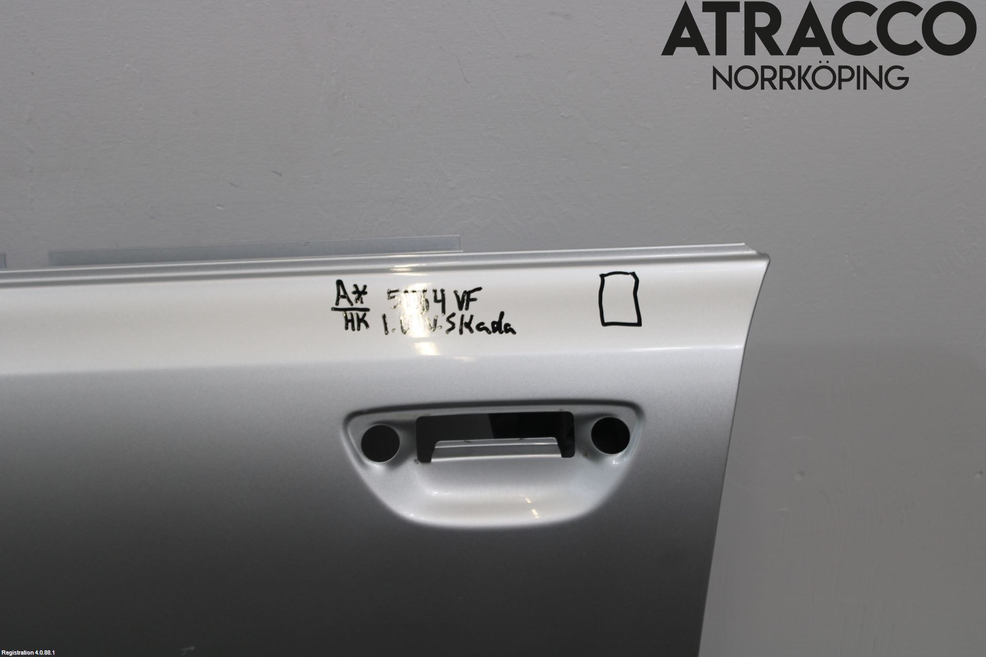 Audi A8/S8 4E  02-09 Dörr Fram Vänster