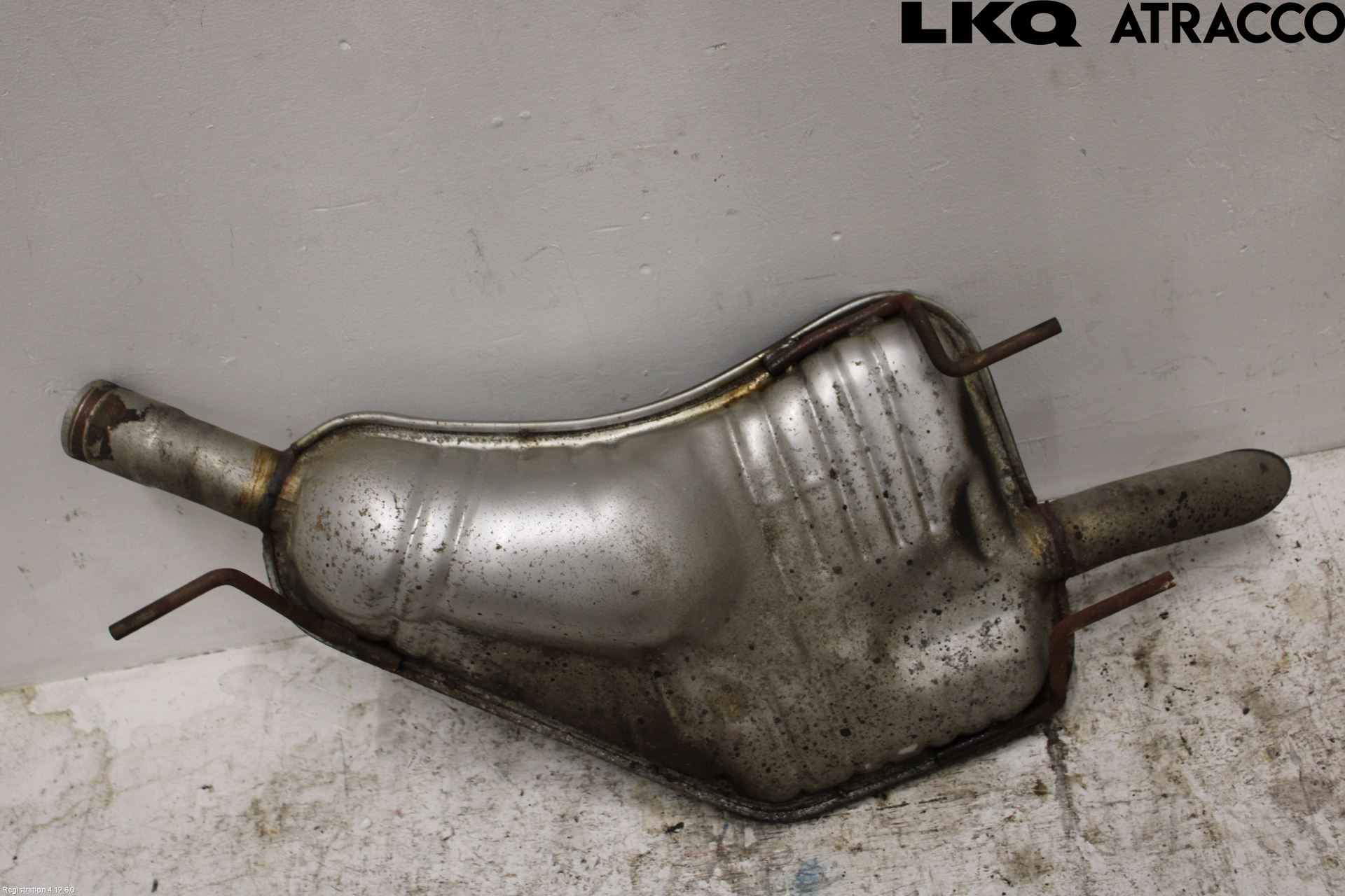 Saab 9-5 -05 Avgas Bakre Dämpare