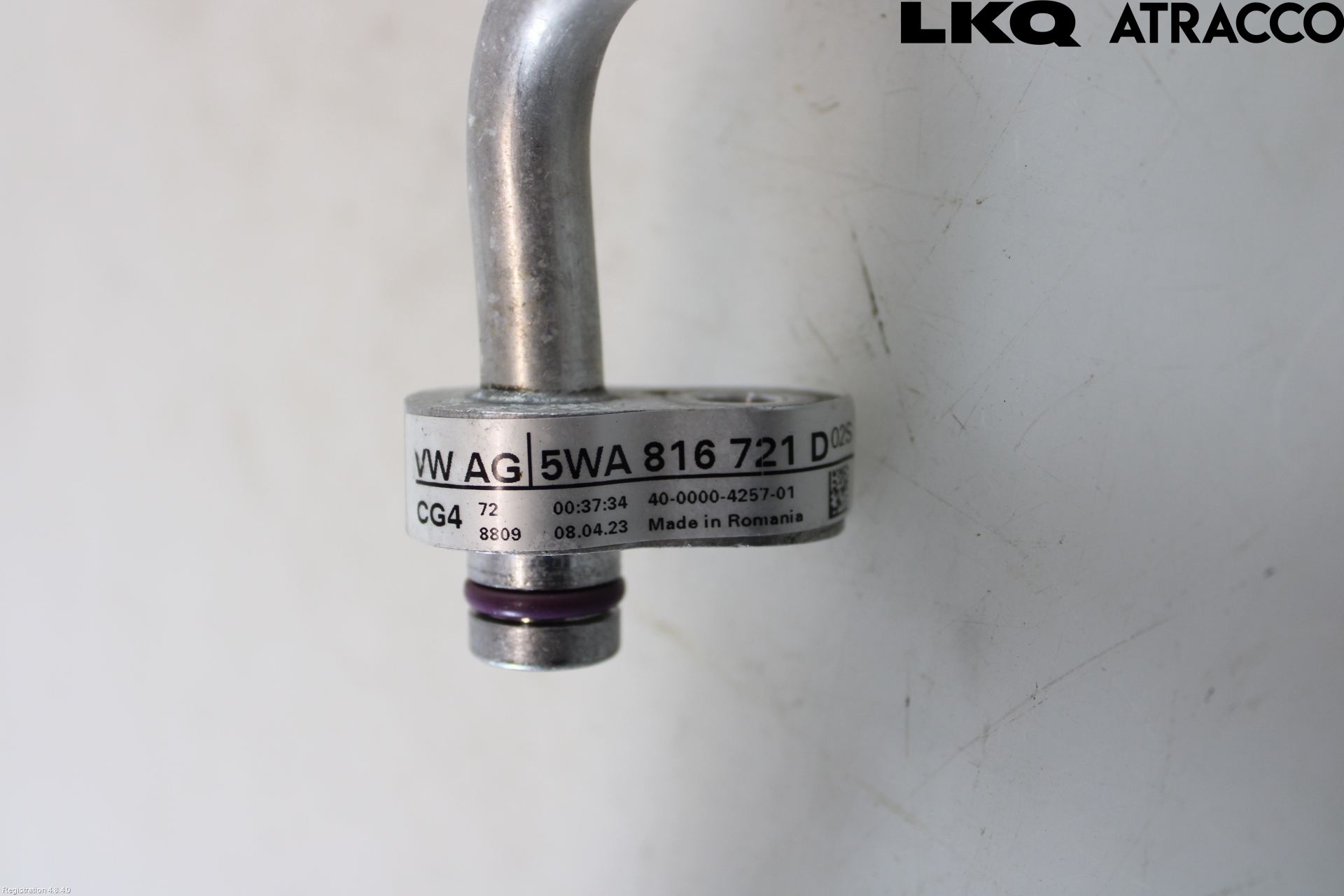 Volkswagen VW GOLF / E-GOLF VIII 20- Ac Slang-Rör