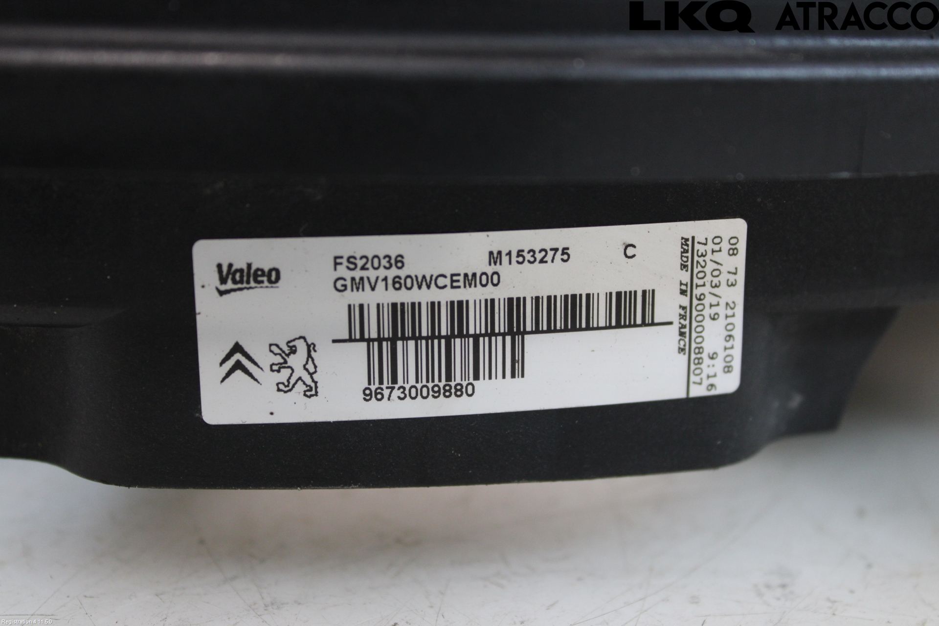 Peugeot PARTNER 08-15 Kylfläkt El