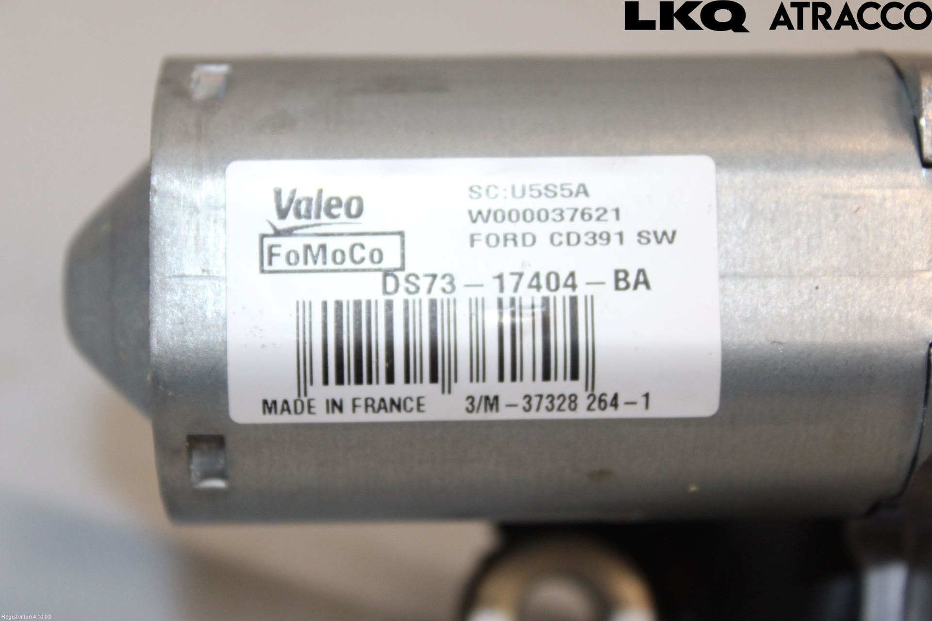 Ford MONDEO 15-22 Torkarmotor Baklucka