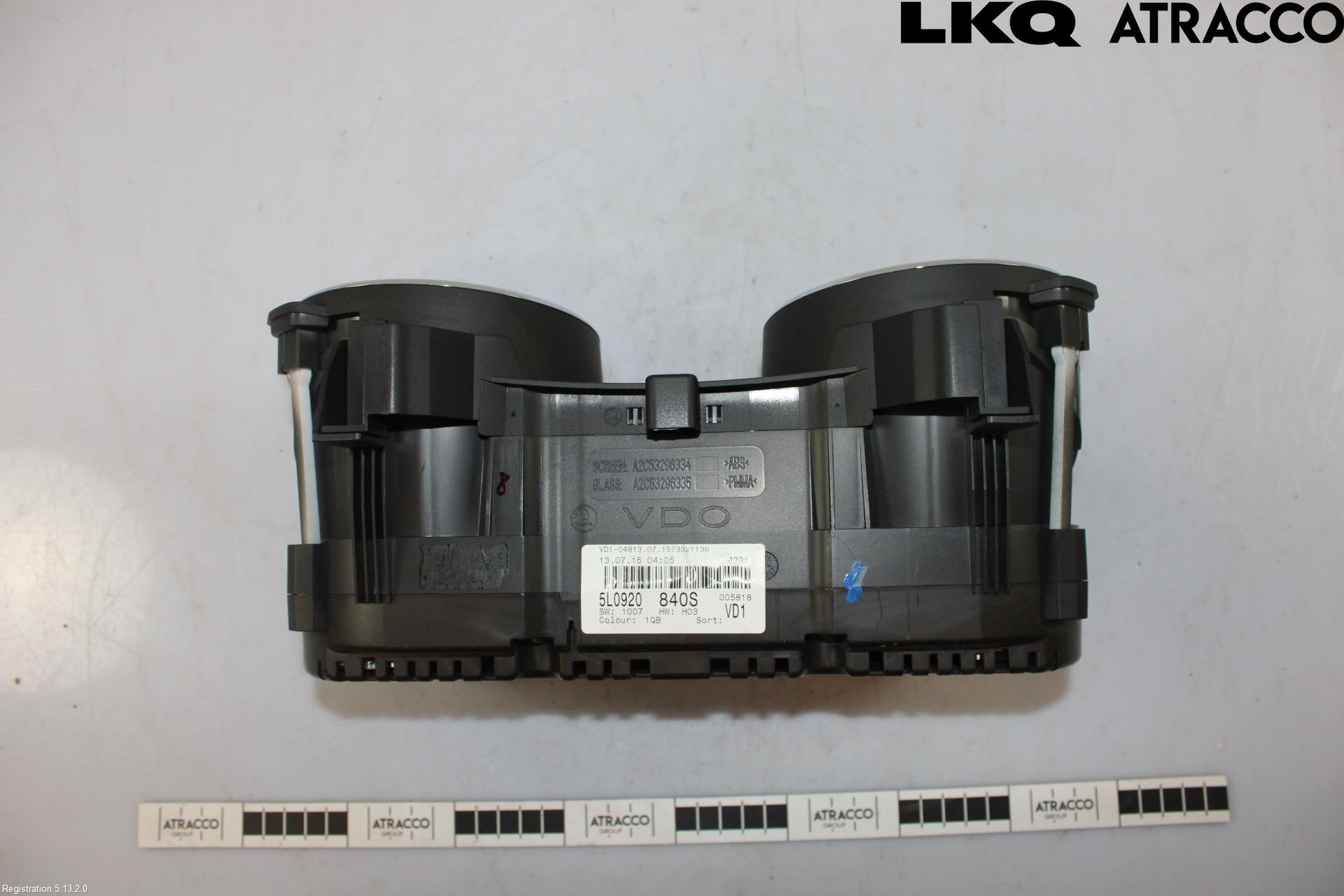 Skoda YETI Instrument Komb