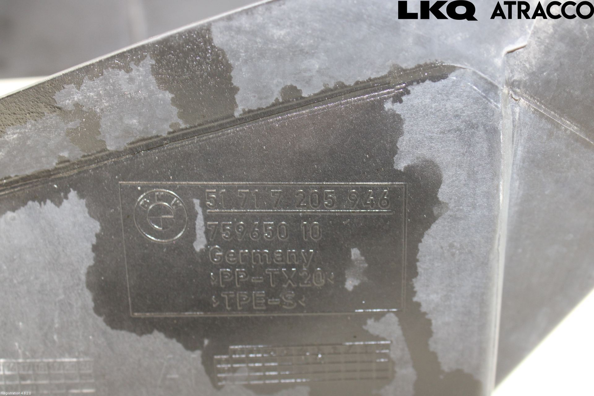 BMW X6 E71/E72   08-14 Deflektor Plåt-Plast Kylning