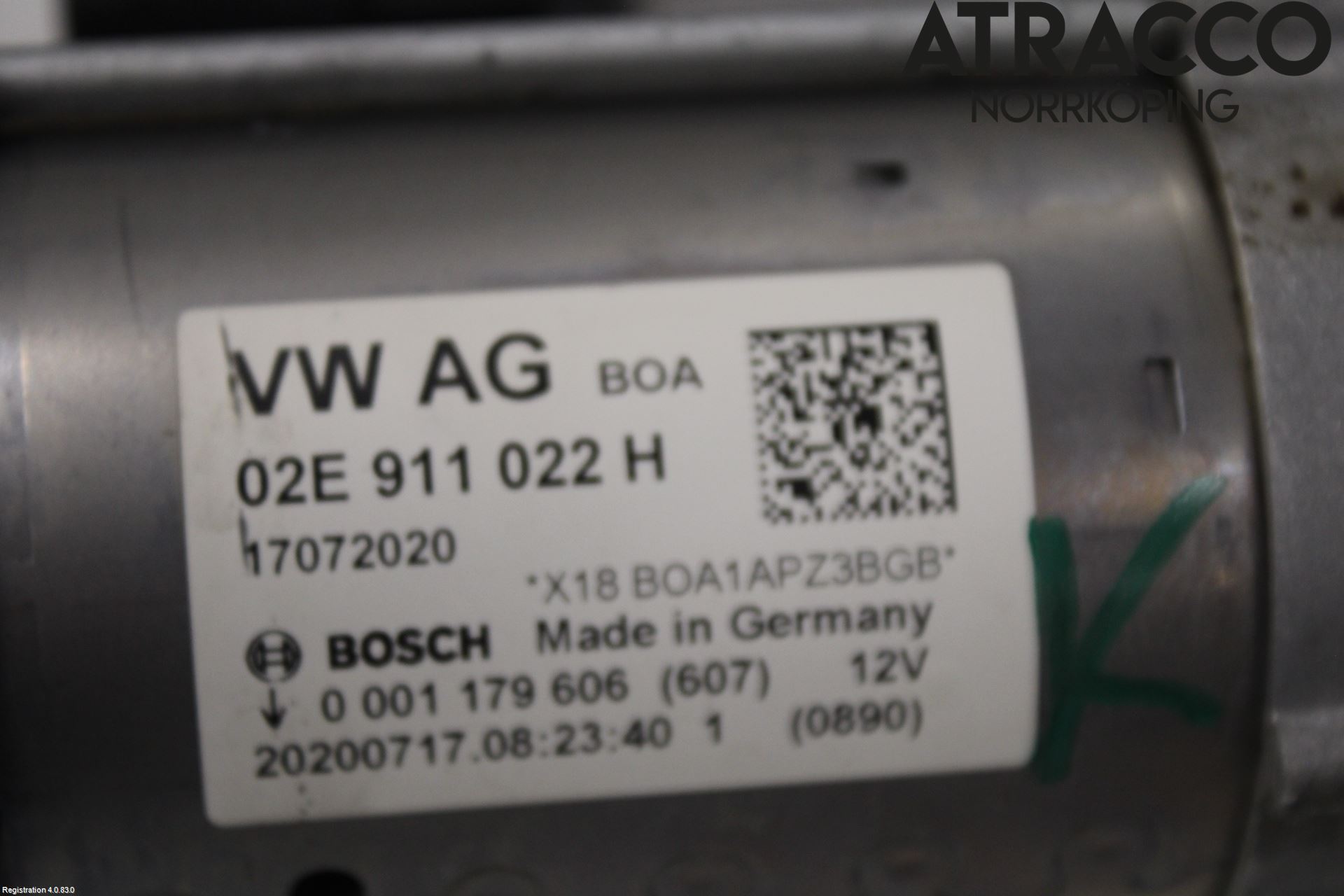Volkswagen VW TIGUAN 16-24 Startmotor