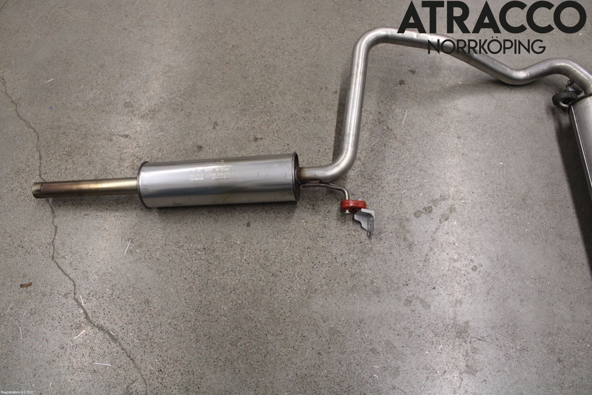 Seat LEON 20- Avgas Bakre Dämpare