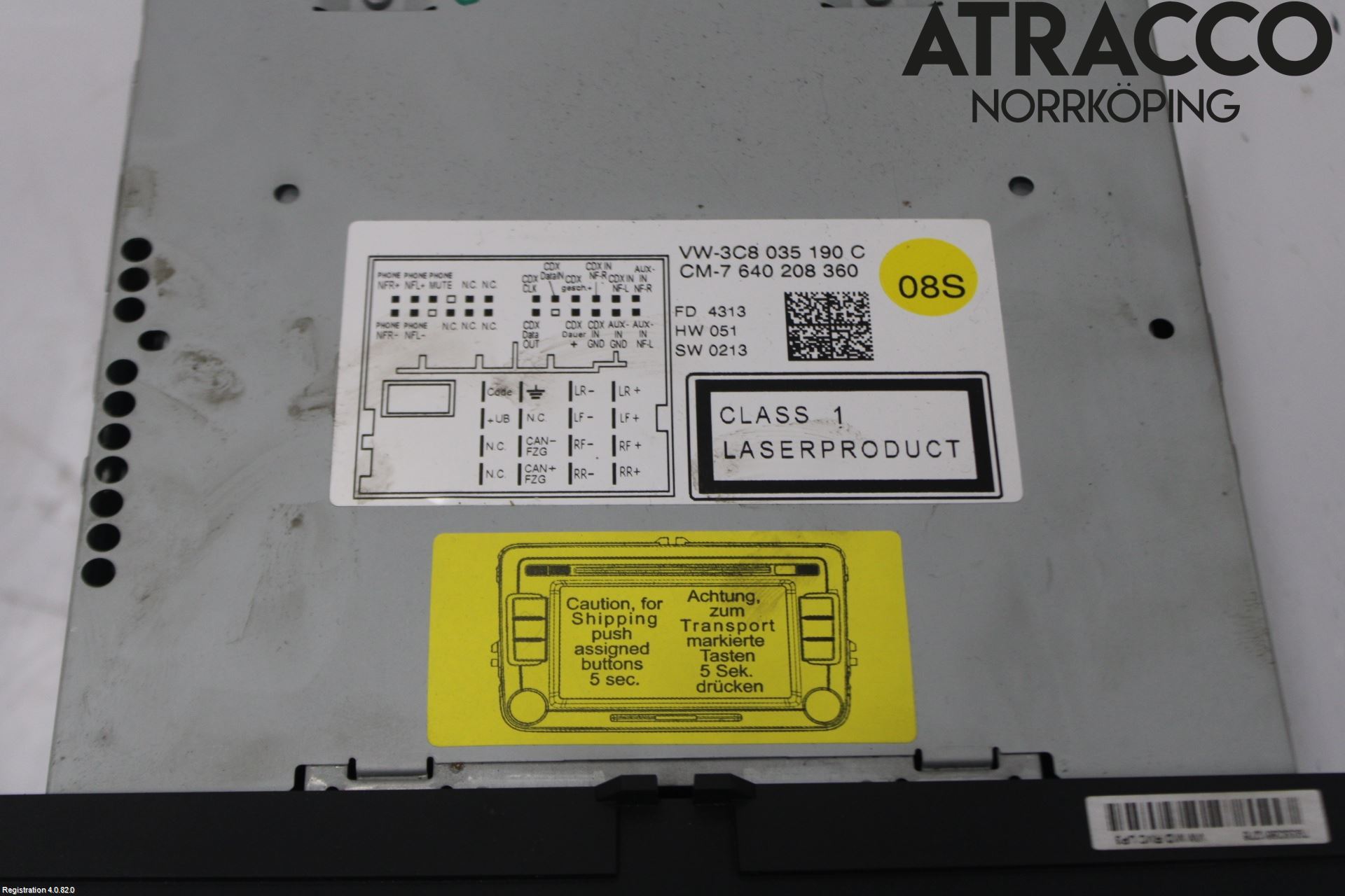 Volkswagen VW PASSAT 11-14 Cd Radio - Multimediapanel