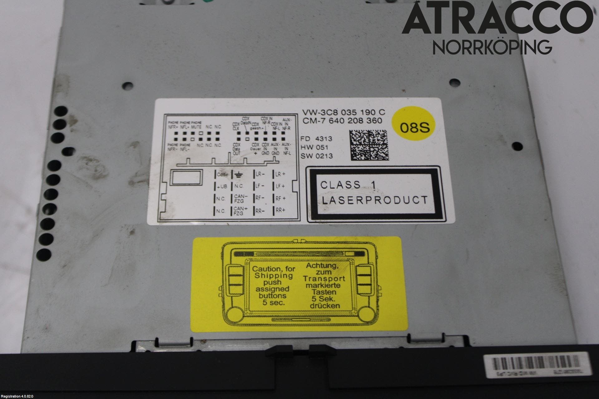 Volkswagen VW PASSAT 11-14 Cd Radio - Multimediapanel